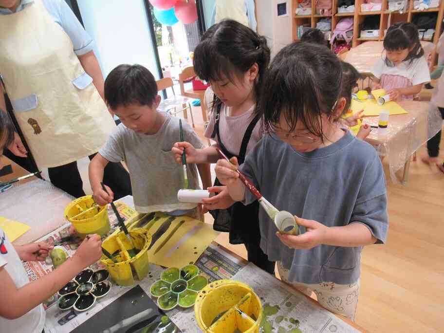 5月　ぱんだ・きりん組のこどもたちの様子（4・5歳児クラス）