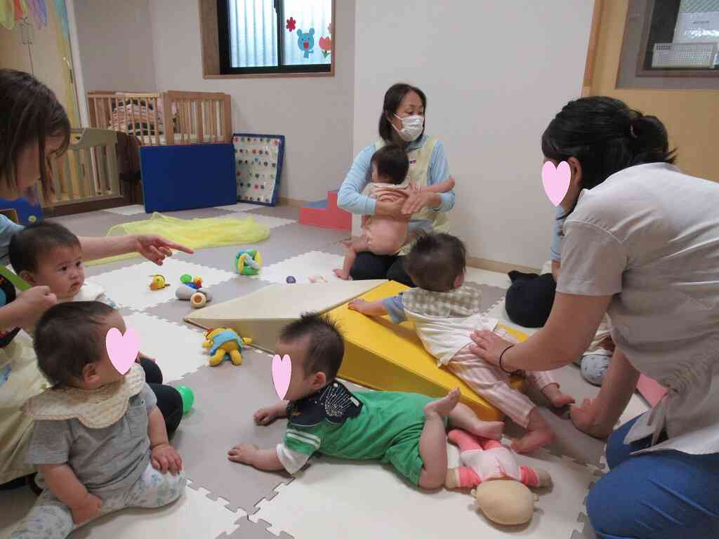 ひよこ組のお友だちと