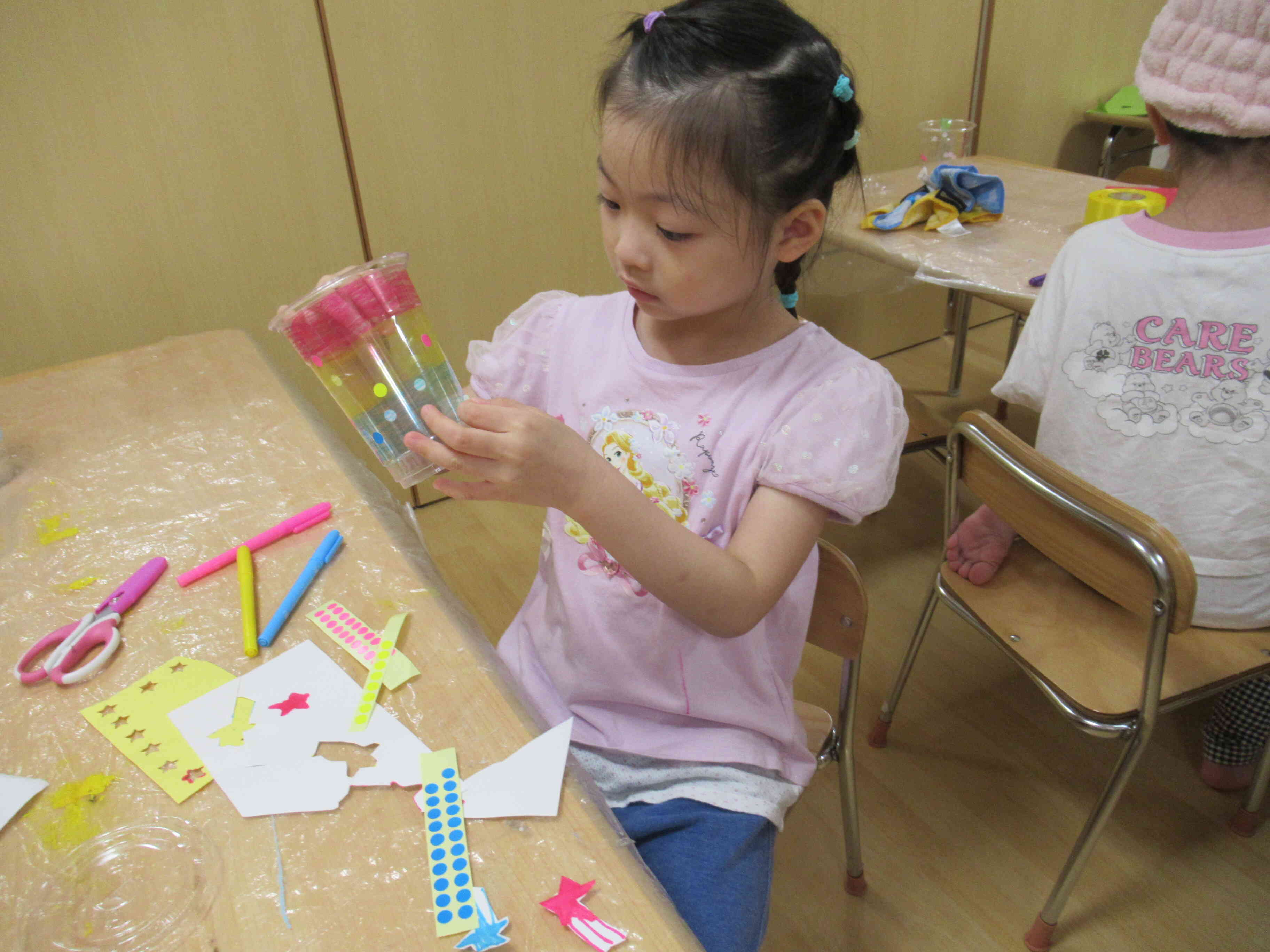 ぱんだ・きりん組　8月の様子（4・5歳児クラス）