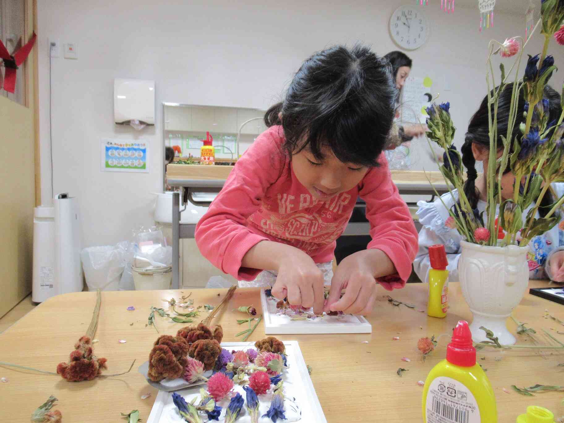花育～フラワーアート体験～（２～5歳児クラス）
