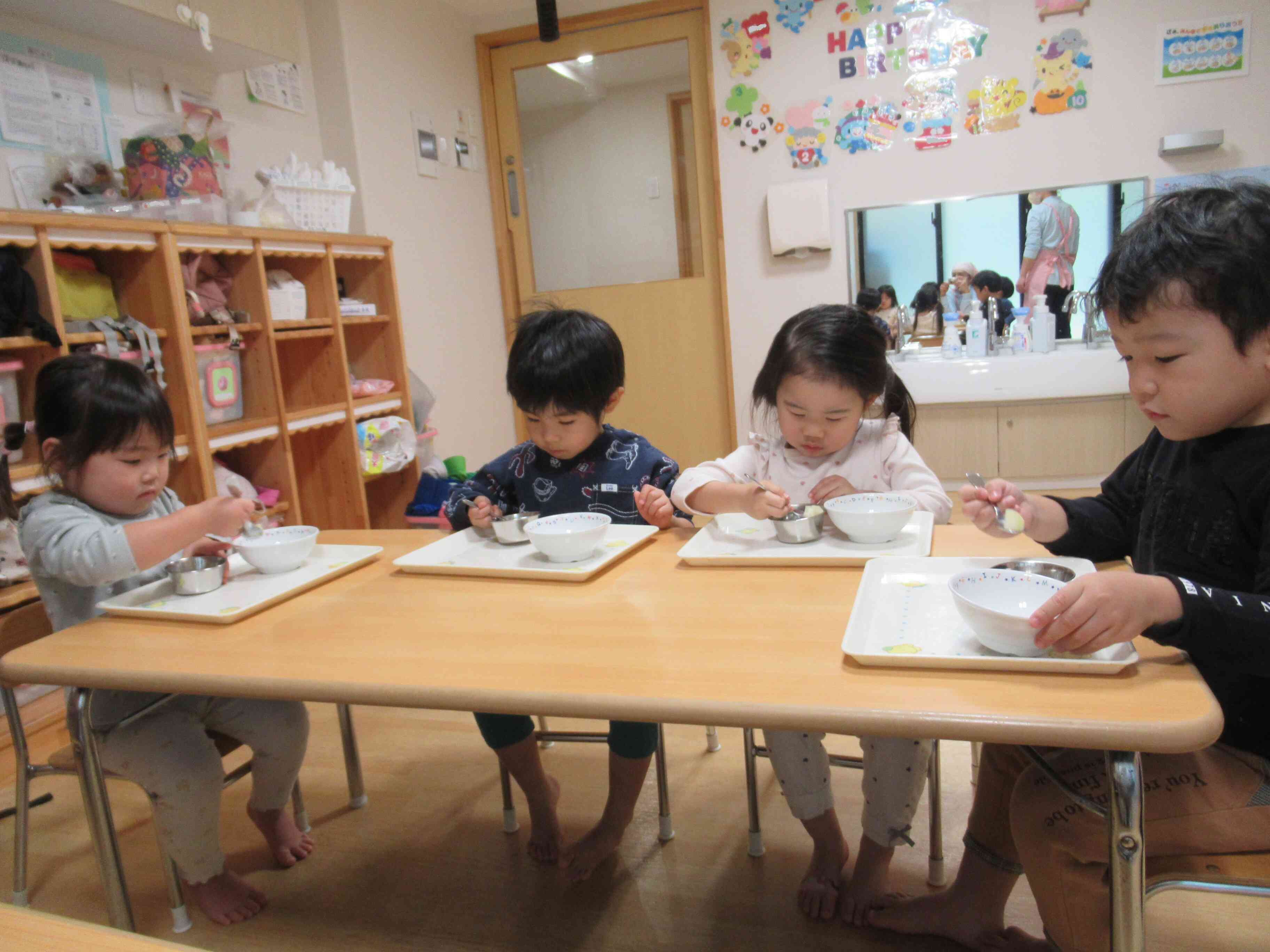 おいもを運ぶよ♪