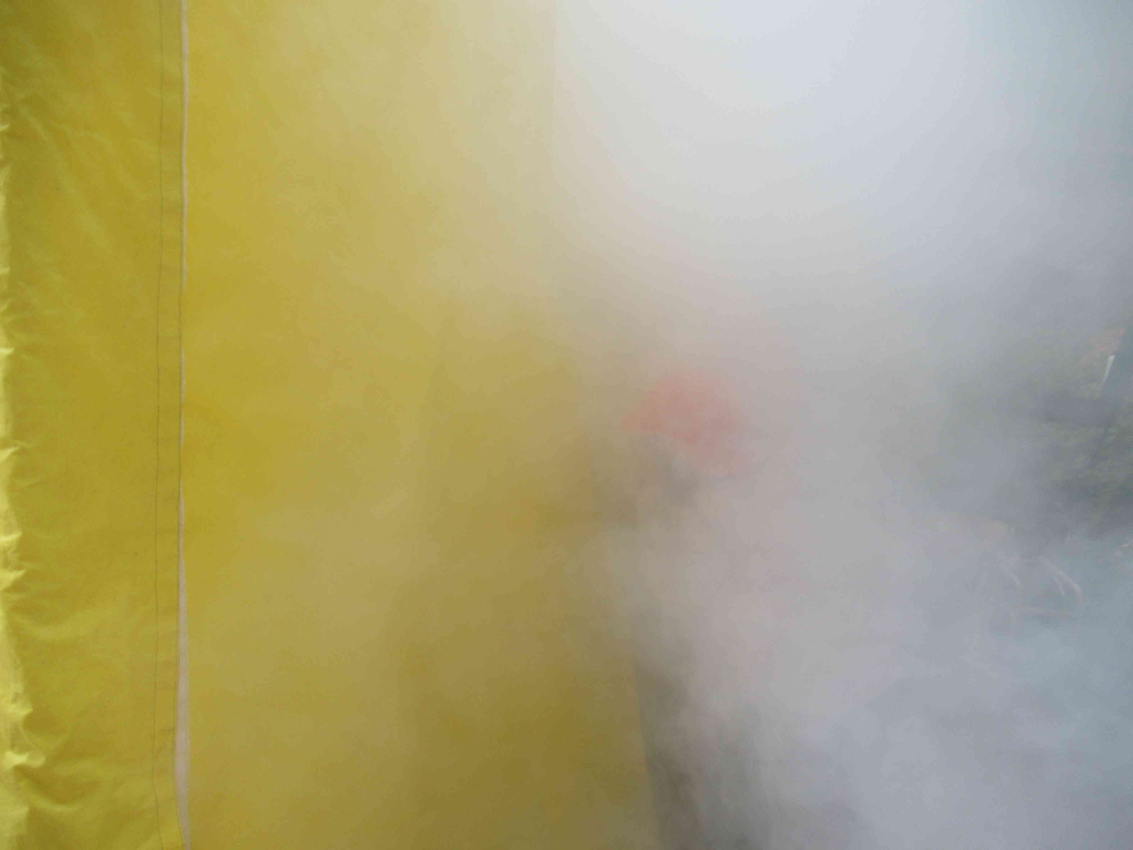 一寸先も見えません(>_<)