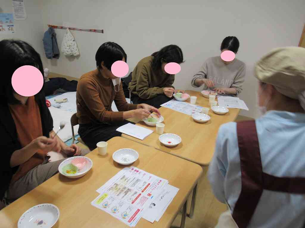 実際に試食していただきます