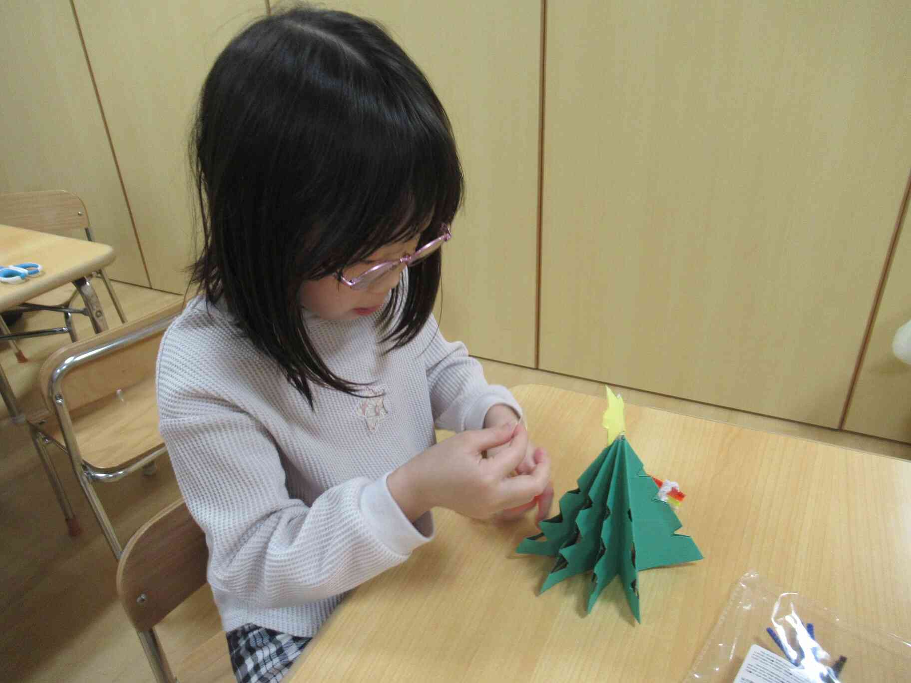 ぱんだ・きりん組　12月の様子（4・5歳児クラス）