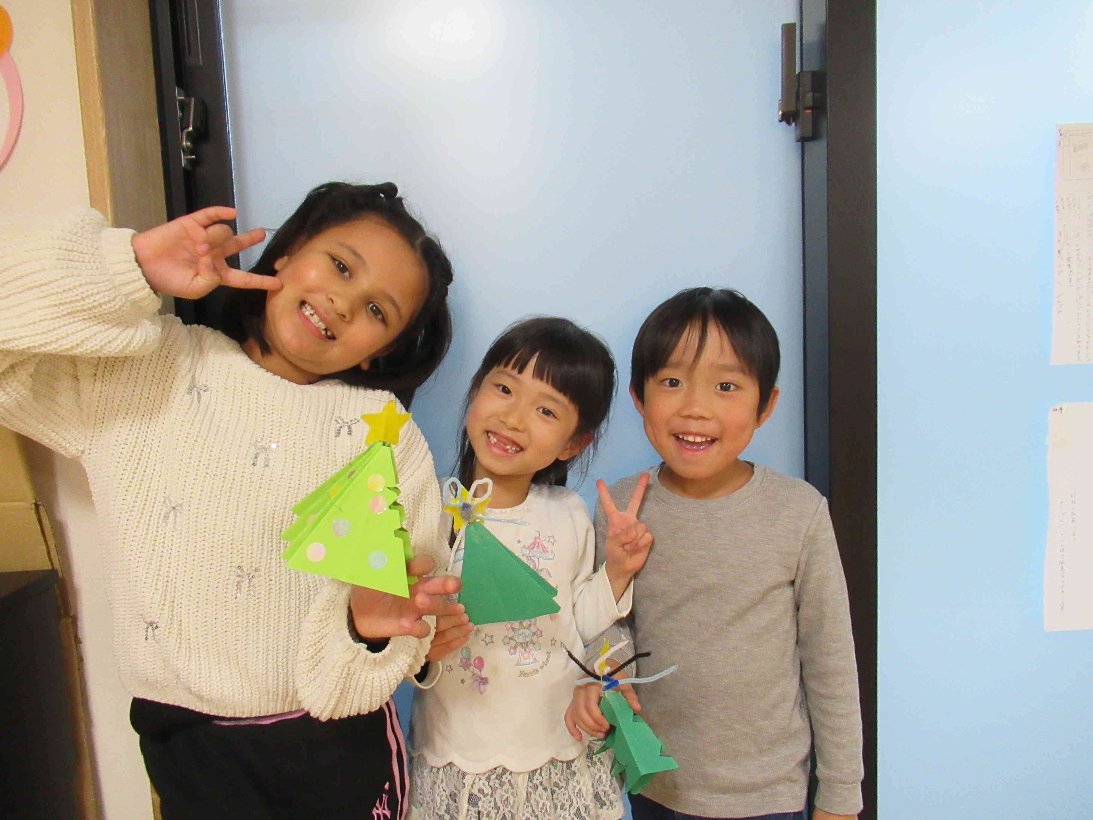 素敵なツリーの完成！