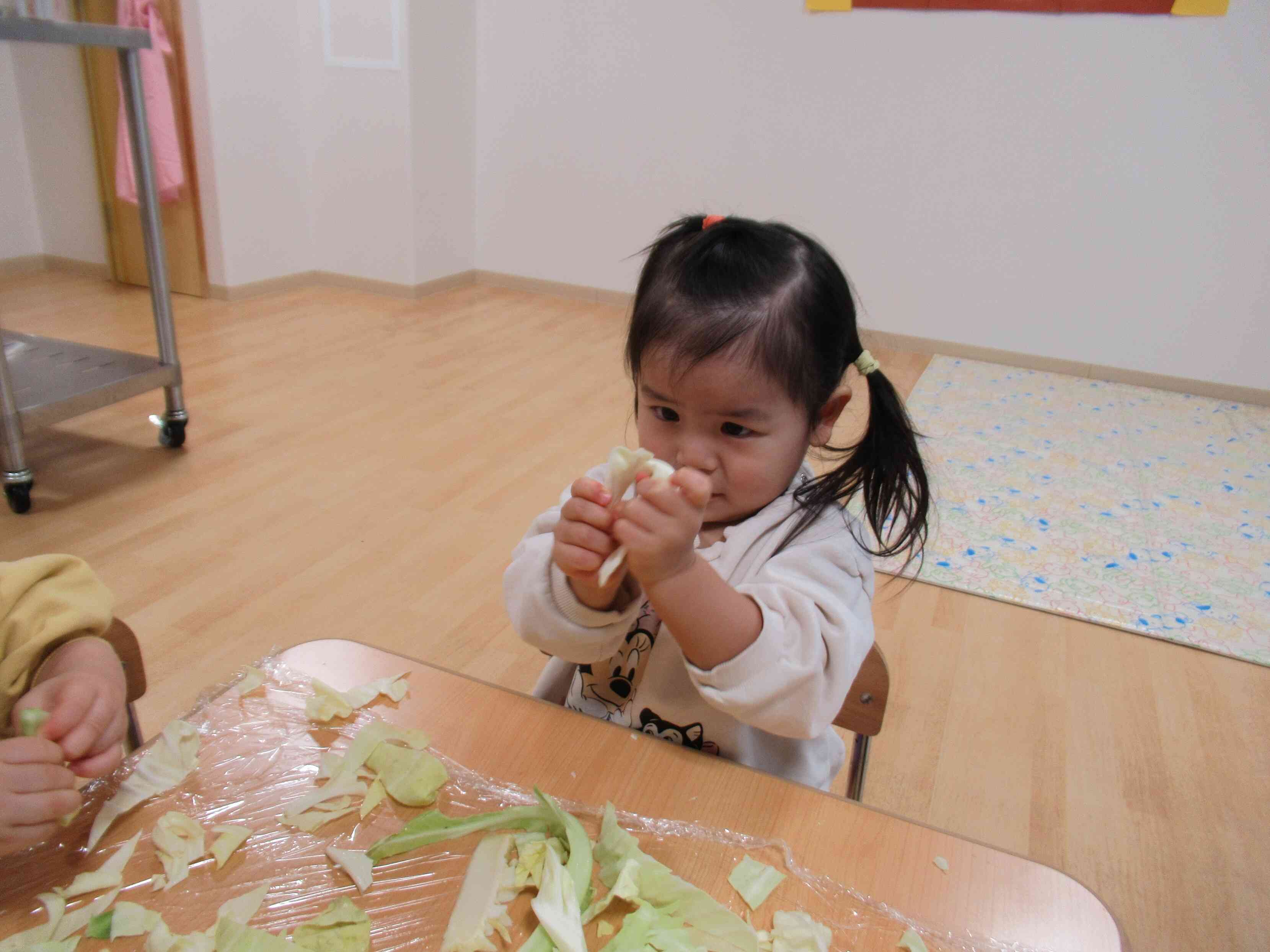 発見！固いところもあるんだよ