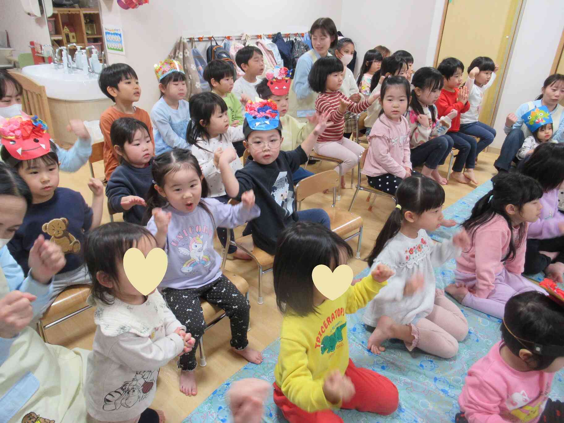 ♪鬼のパンツをみんなで歌ったよ