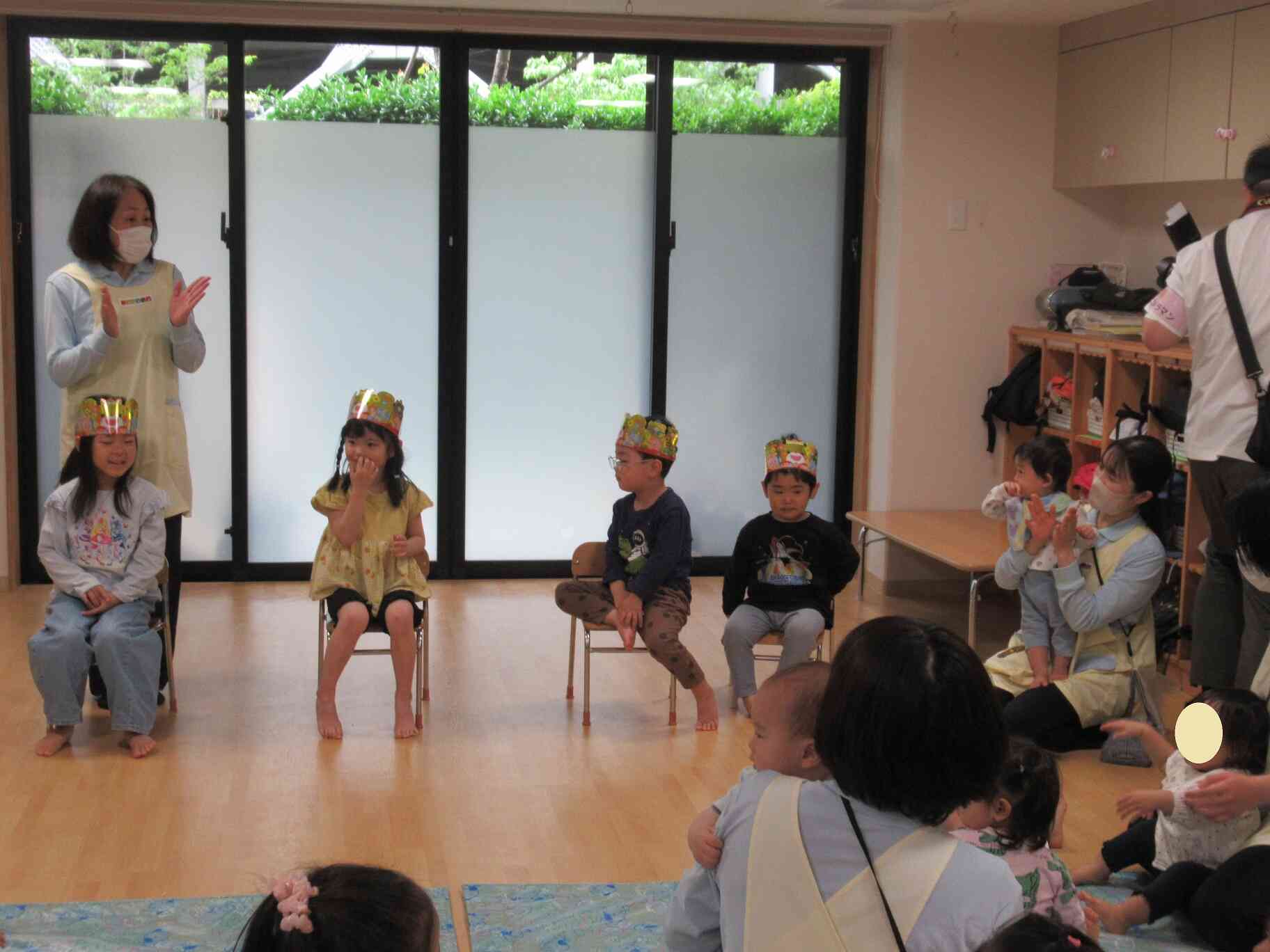 4月お誕生会＆入園・進級お祝い会（全クラス）