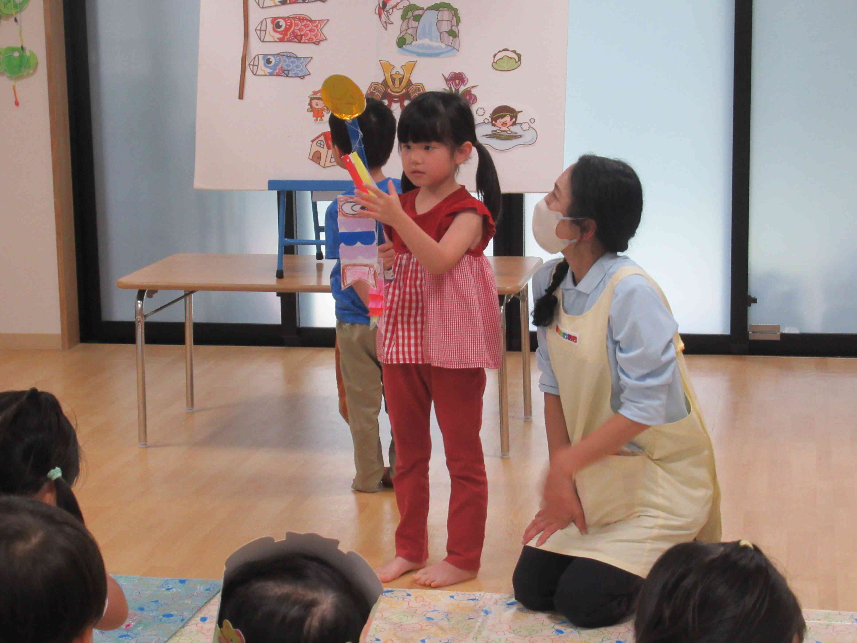 こどもの日の製作発表会