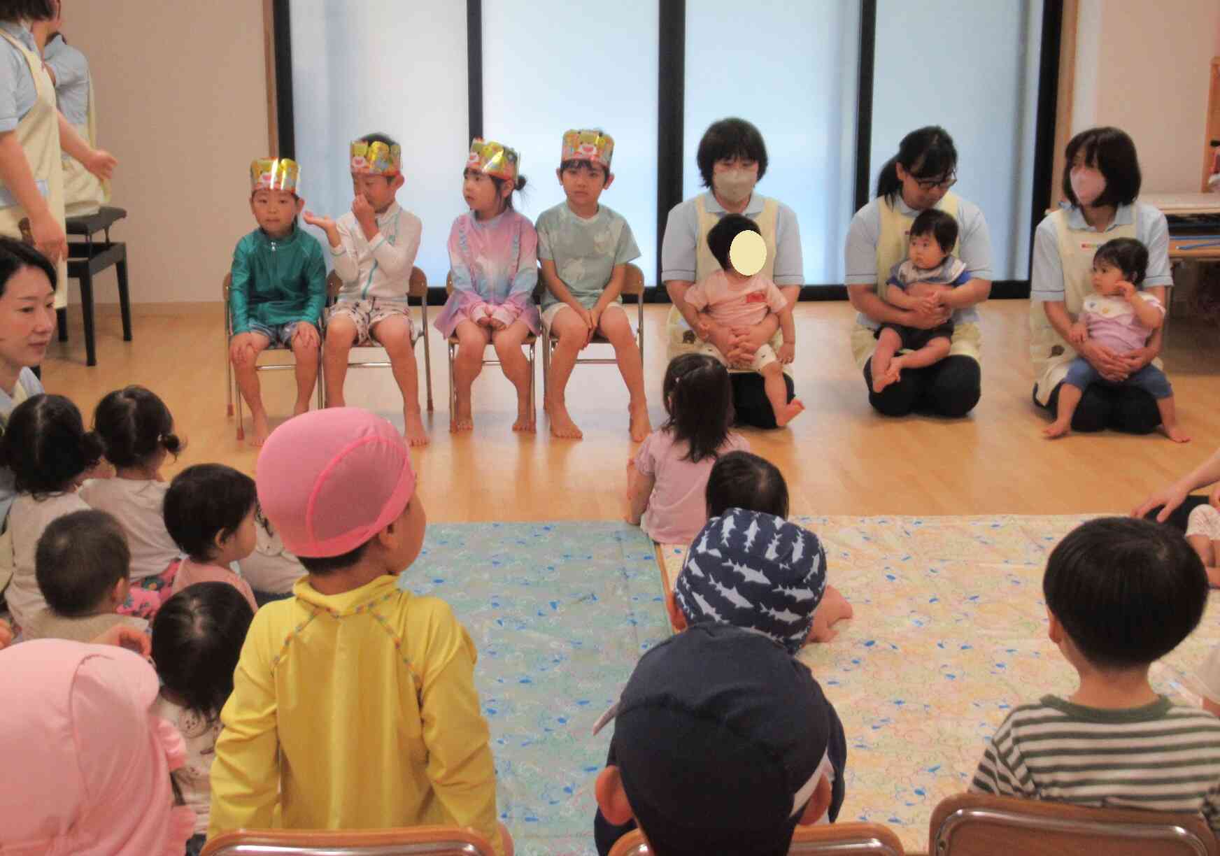 6月お誕生会＆プール開き（全クラス）