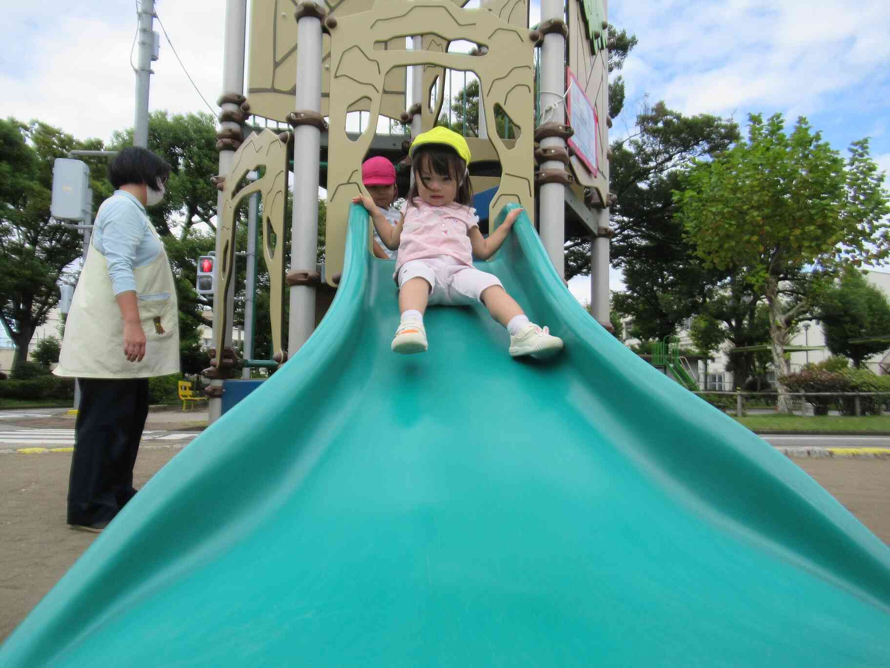 交通公園に行ってきました！(1歳児クラス)