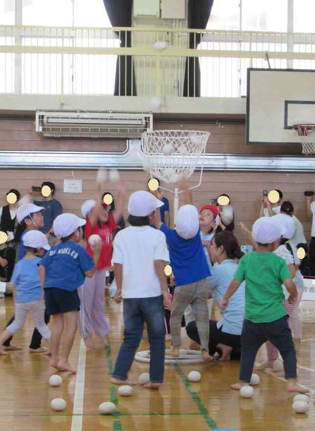 ダンシング玉入れ（３～5歳児クラス）