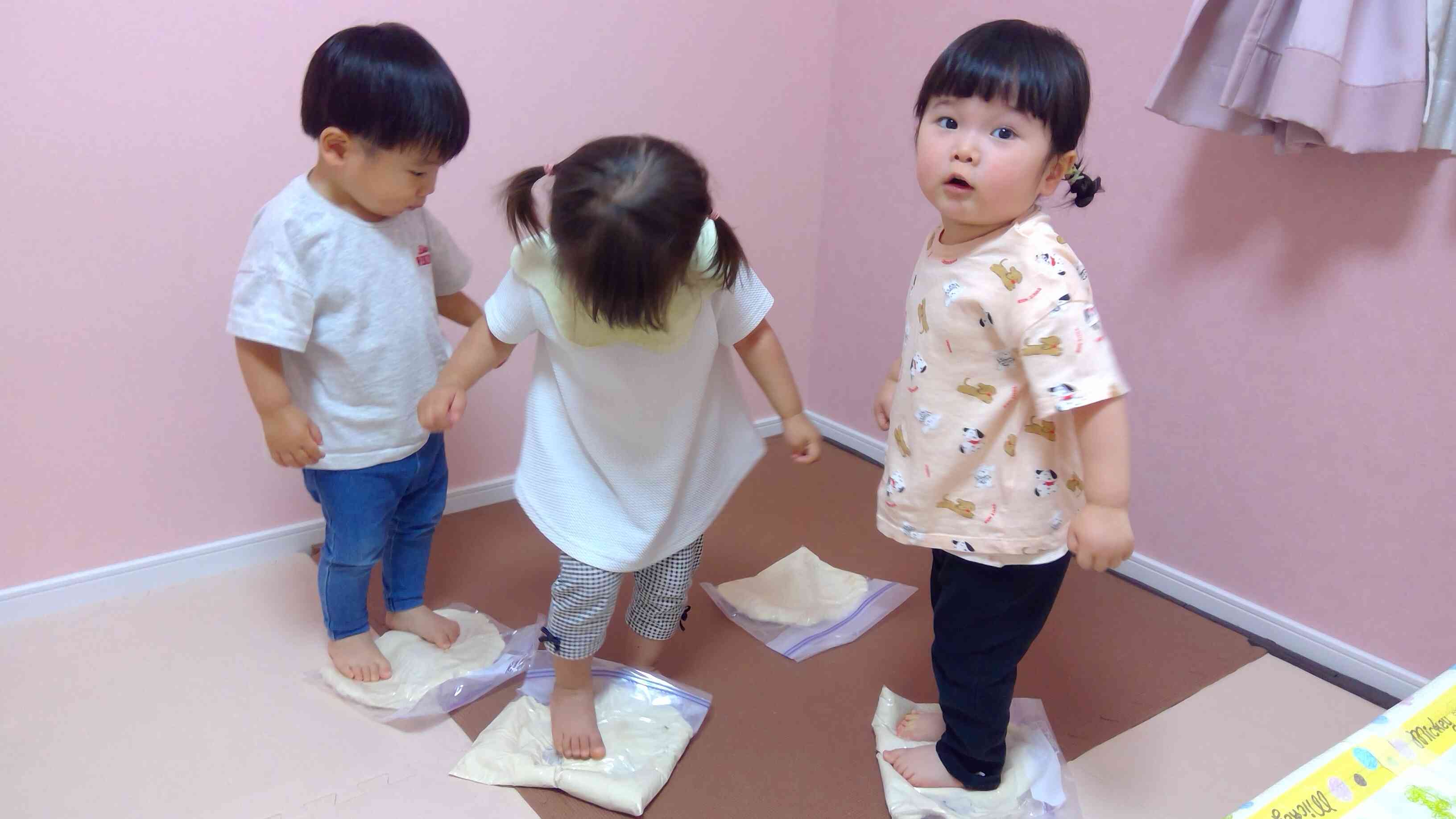 足でもふみふみ