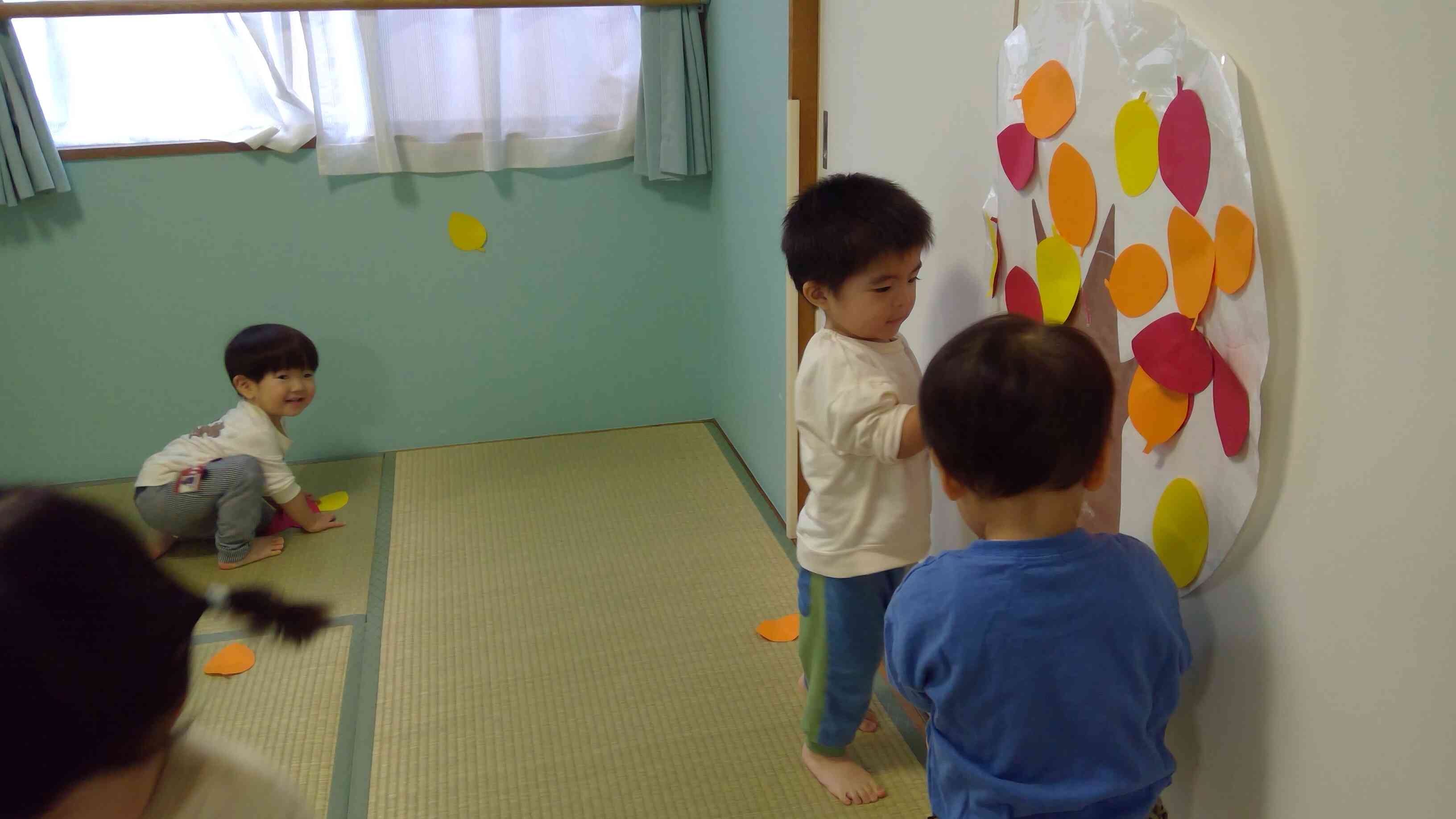 ここにしよ～！