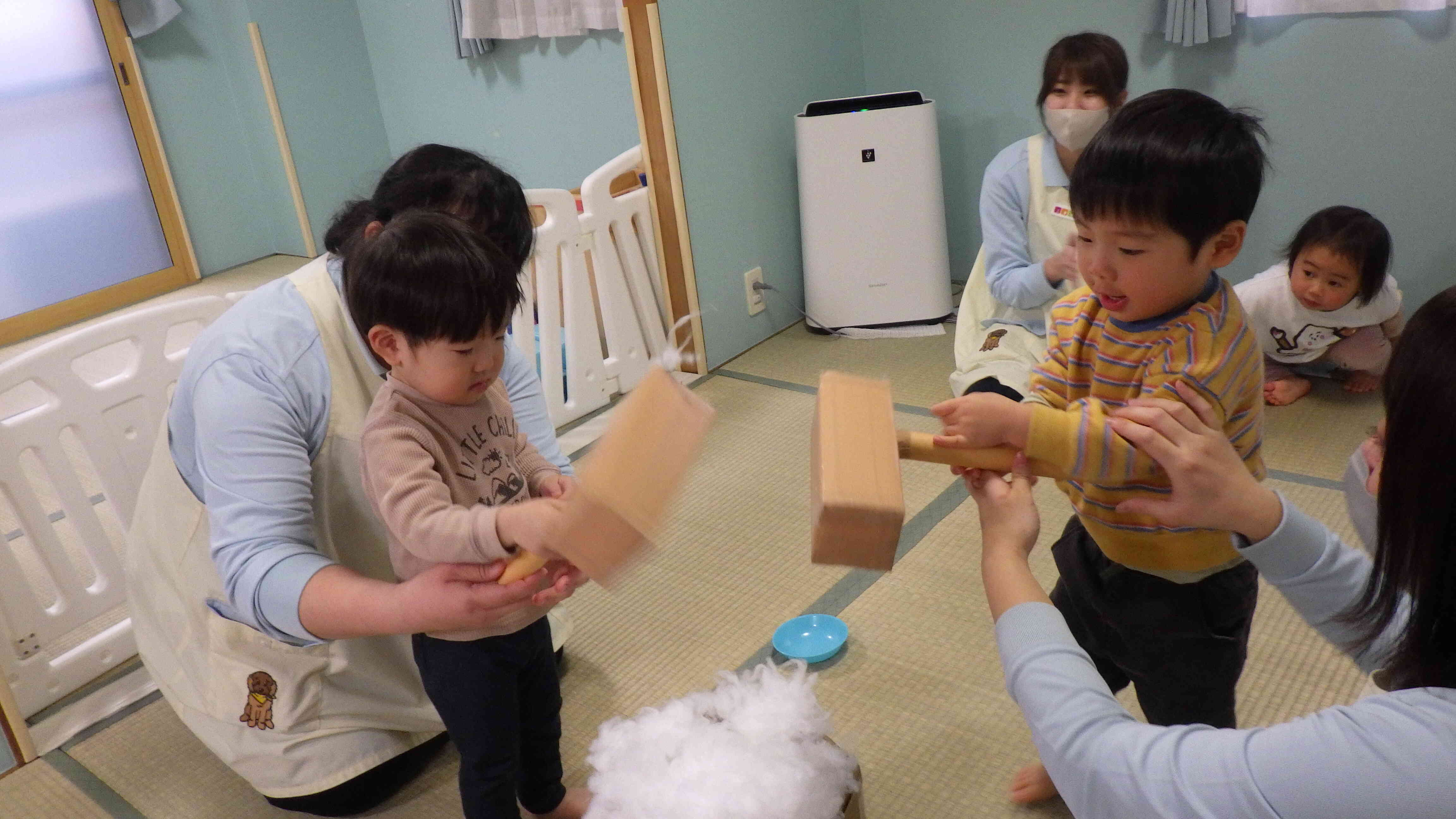 ぺったらぺったん