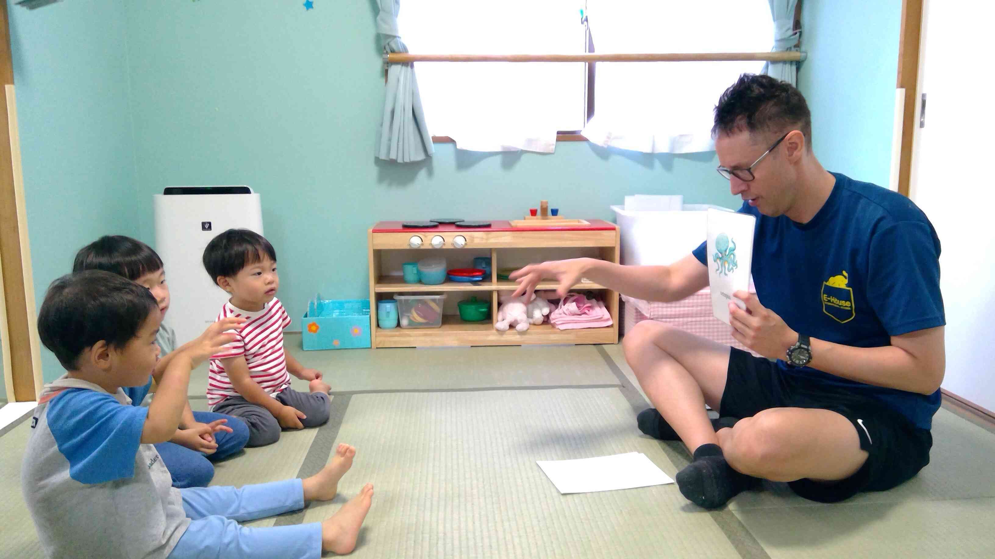 英語レッスンの様子です！