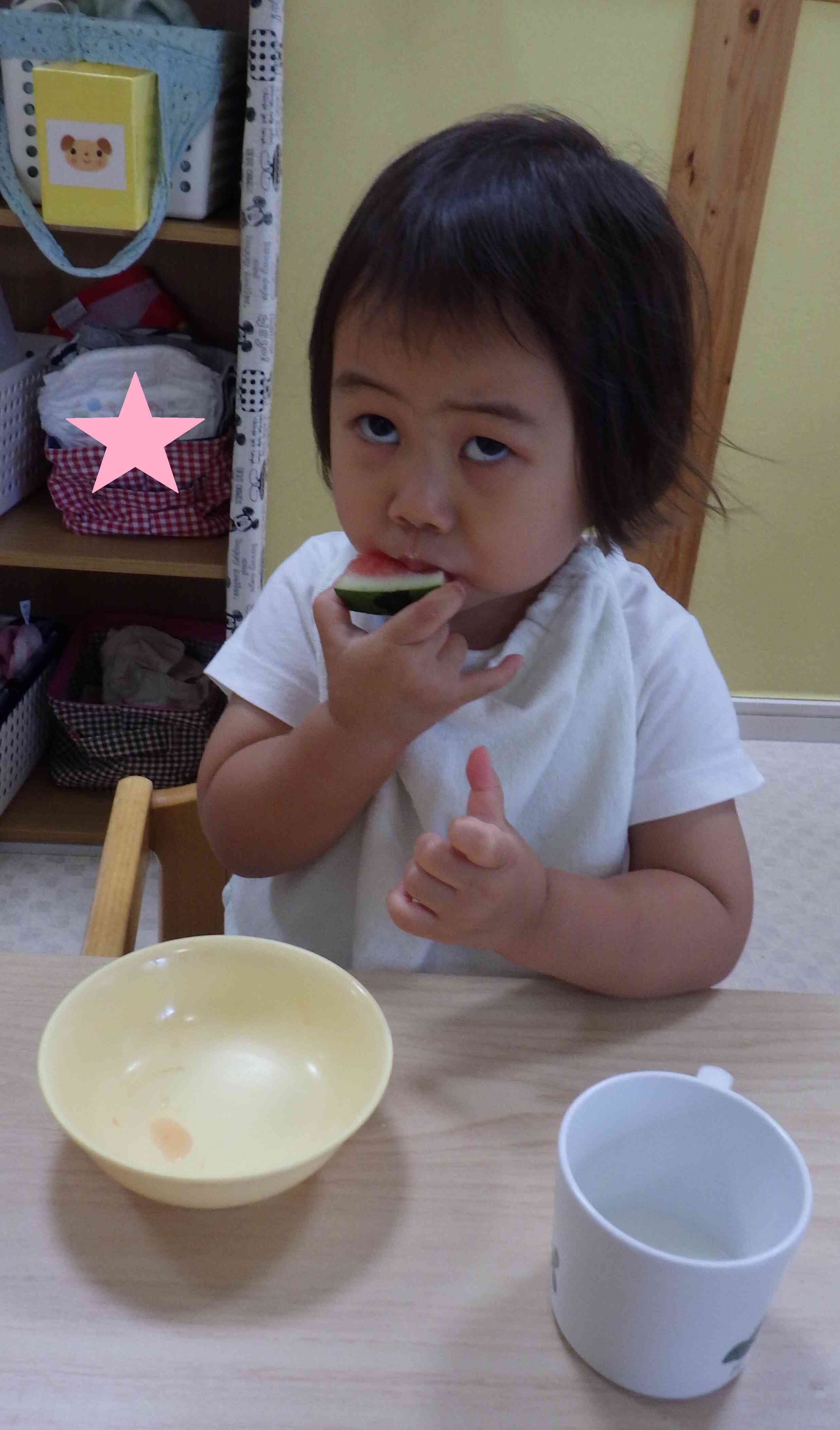 ここは食べていい？