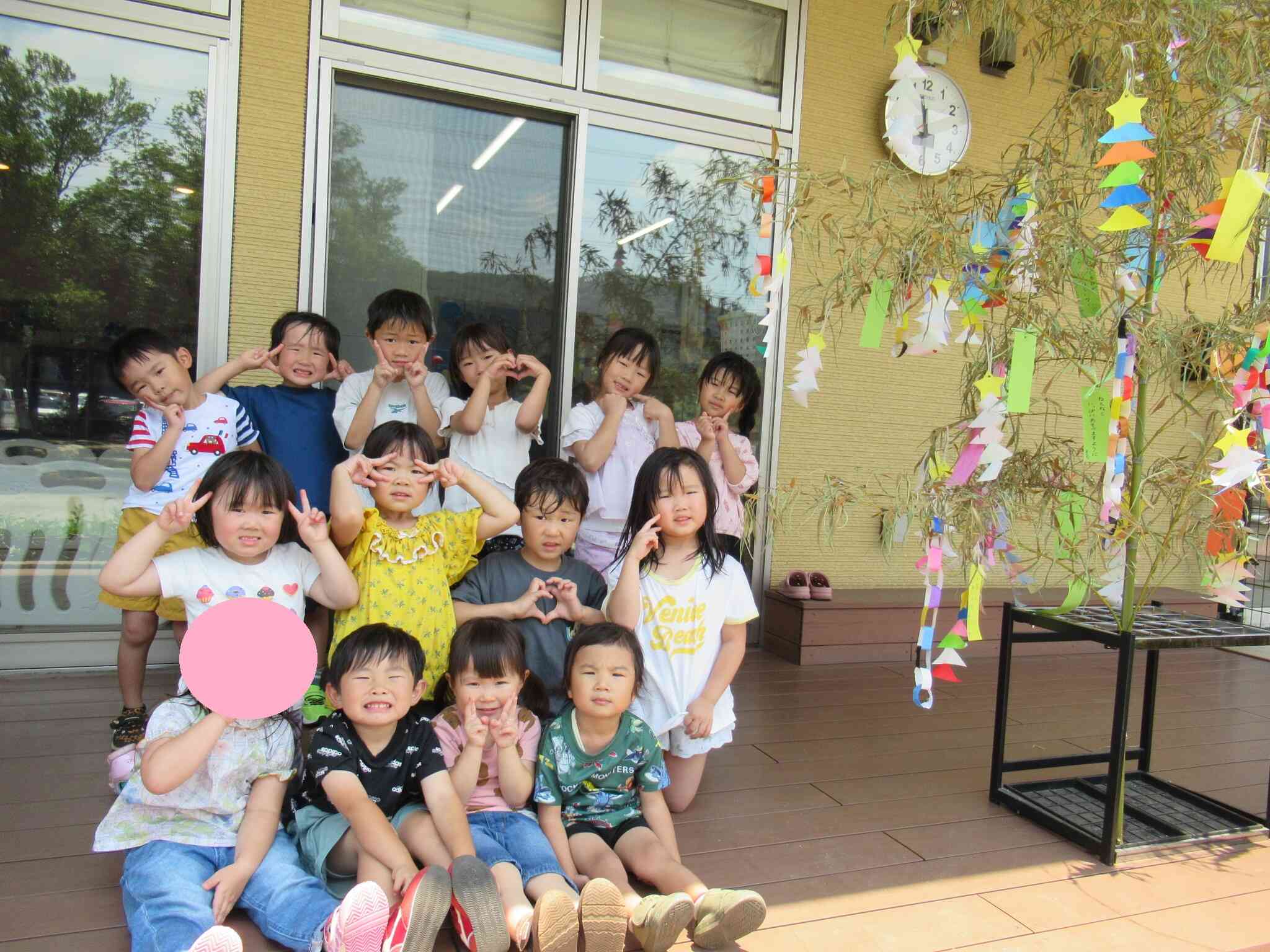 お願い事が叶いますように!さくら組(3.4.5歳児)