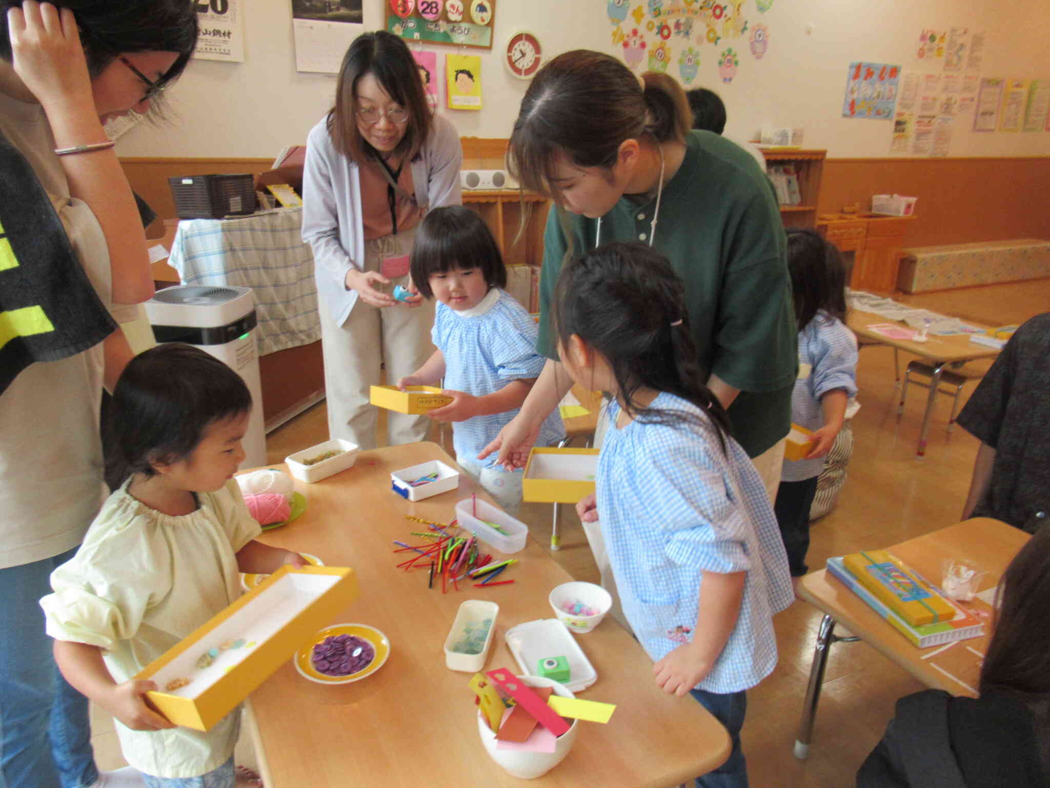 保育参観 さくら組 年少・年中組（3・4歳児）｜日本製鉄株式会社