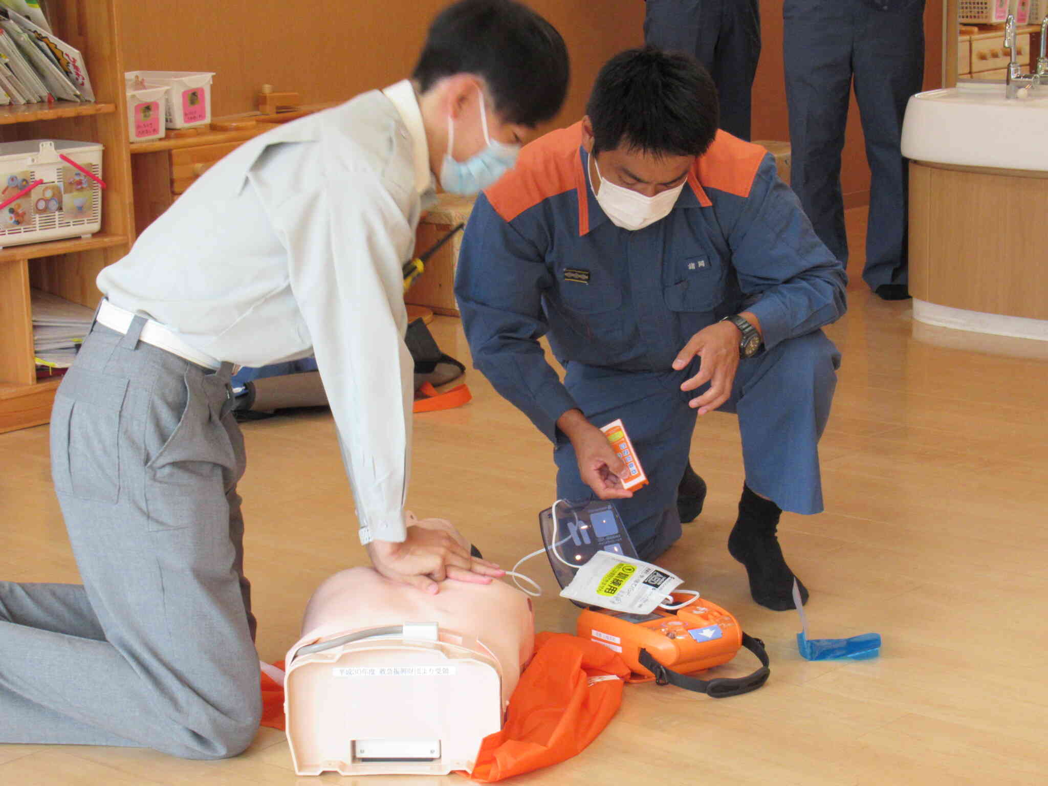 避難訓練（火災想定）｜日本製鉄株式会社 東日本製鉄所「かずさみどり