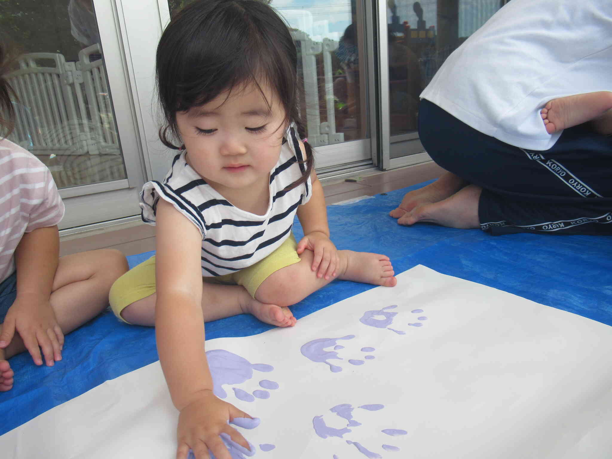 ボディーペイント （全園児）｜日本製鉄株式会社 東日本製鉄所「かずさ