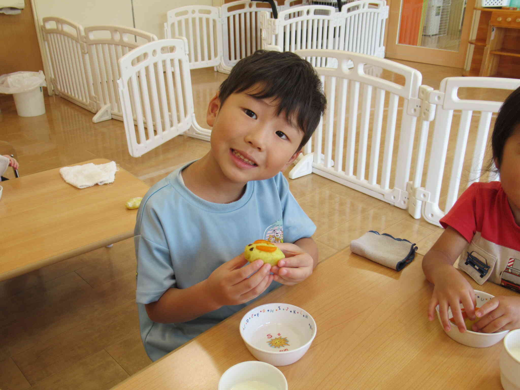 お月見給食｜日本製鉄株式会社 東日本製鉄所「かずさみどりのもり