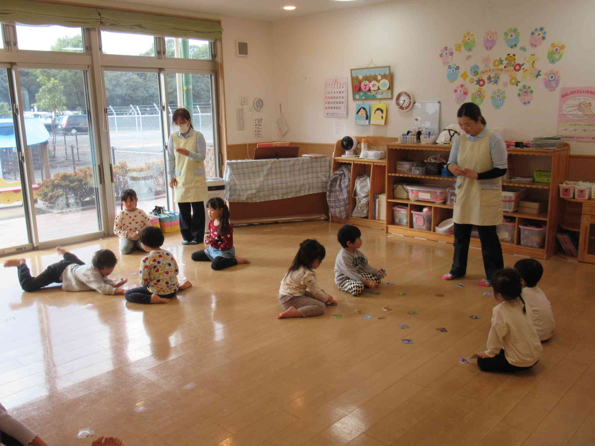 さくら組のかるた大会