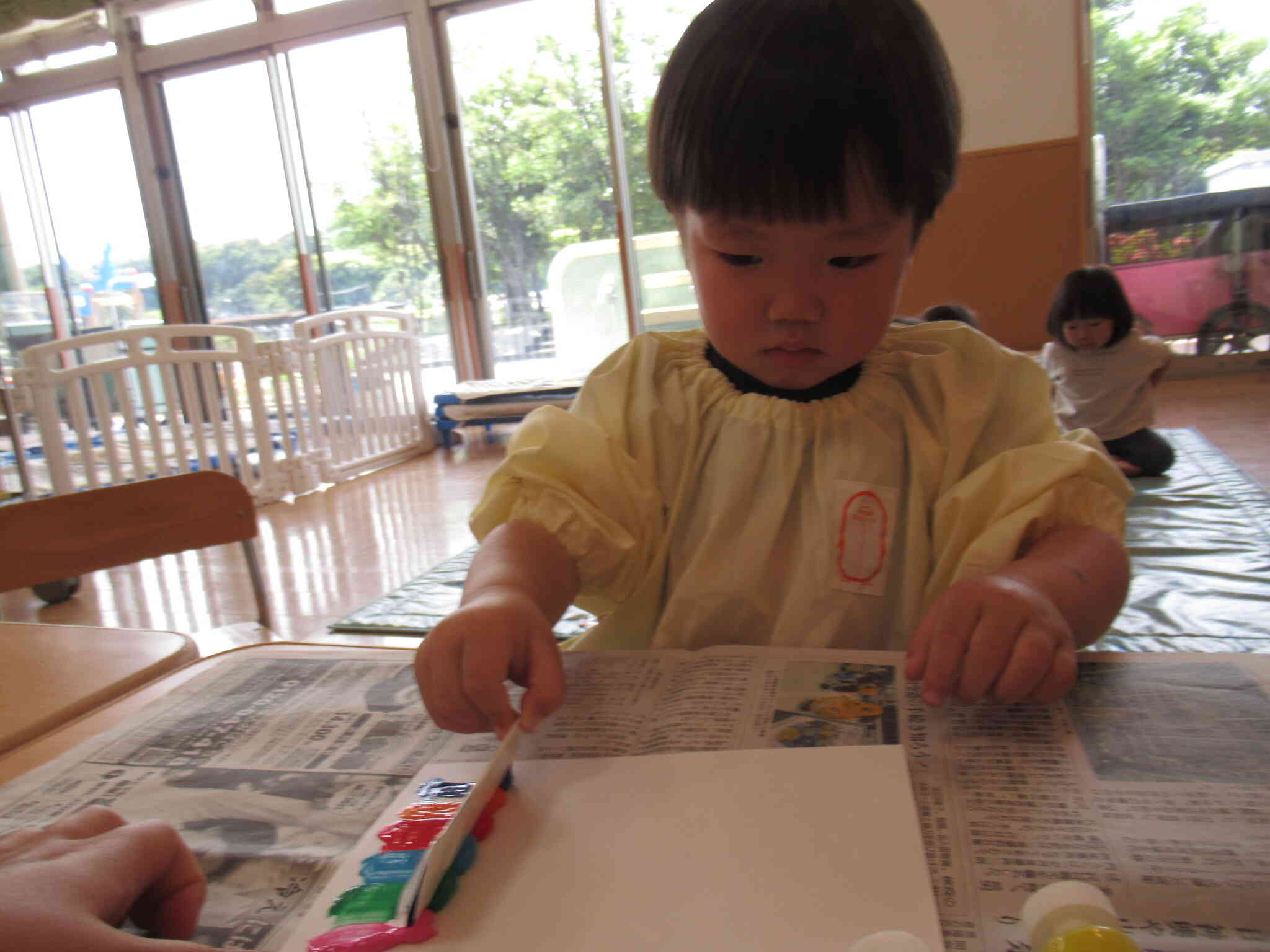 そーっと、そーっと…