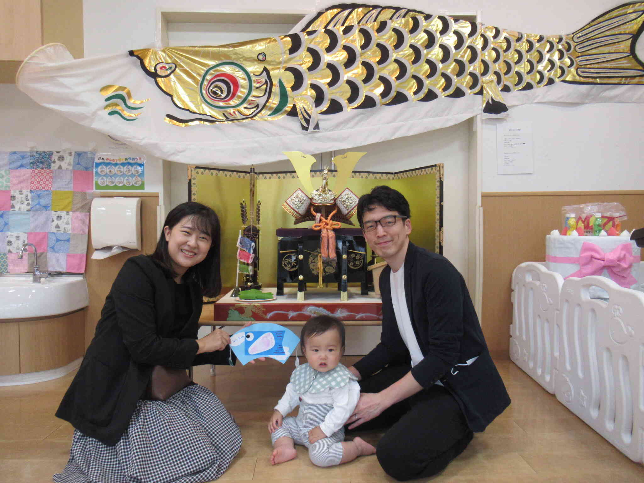 お誕生日おめでとう♪すみれ組（0歳児）