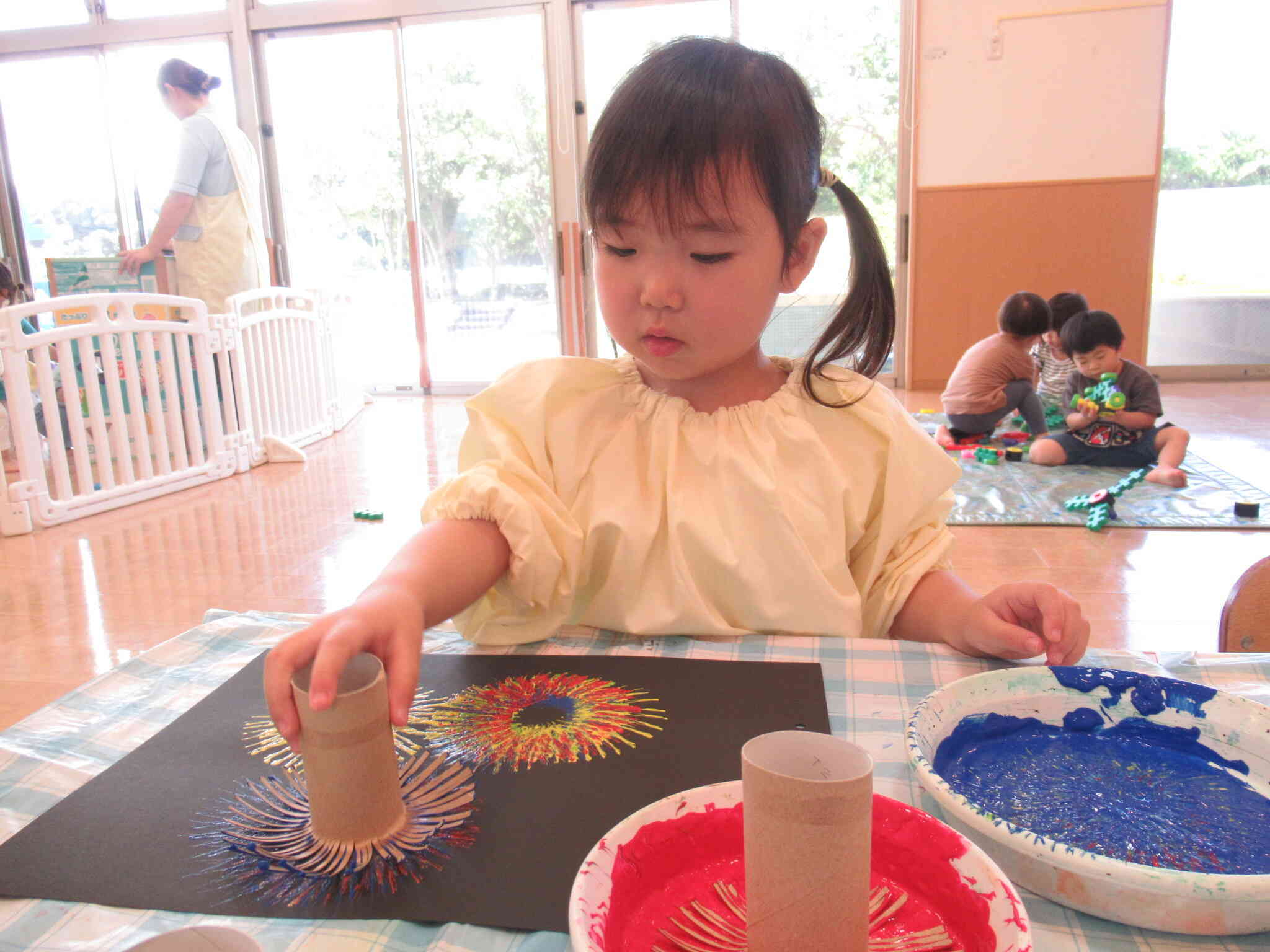 ここにも重ねてみようかな？