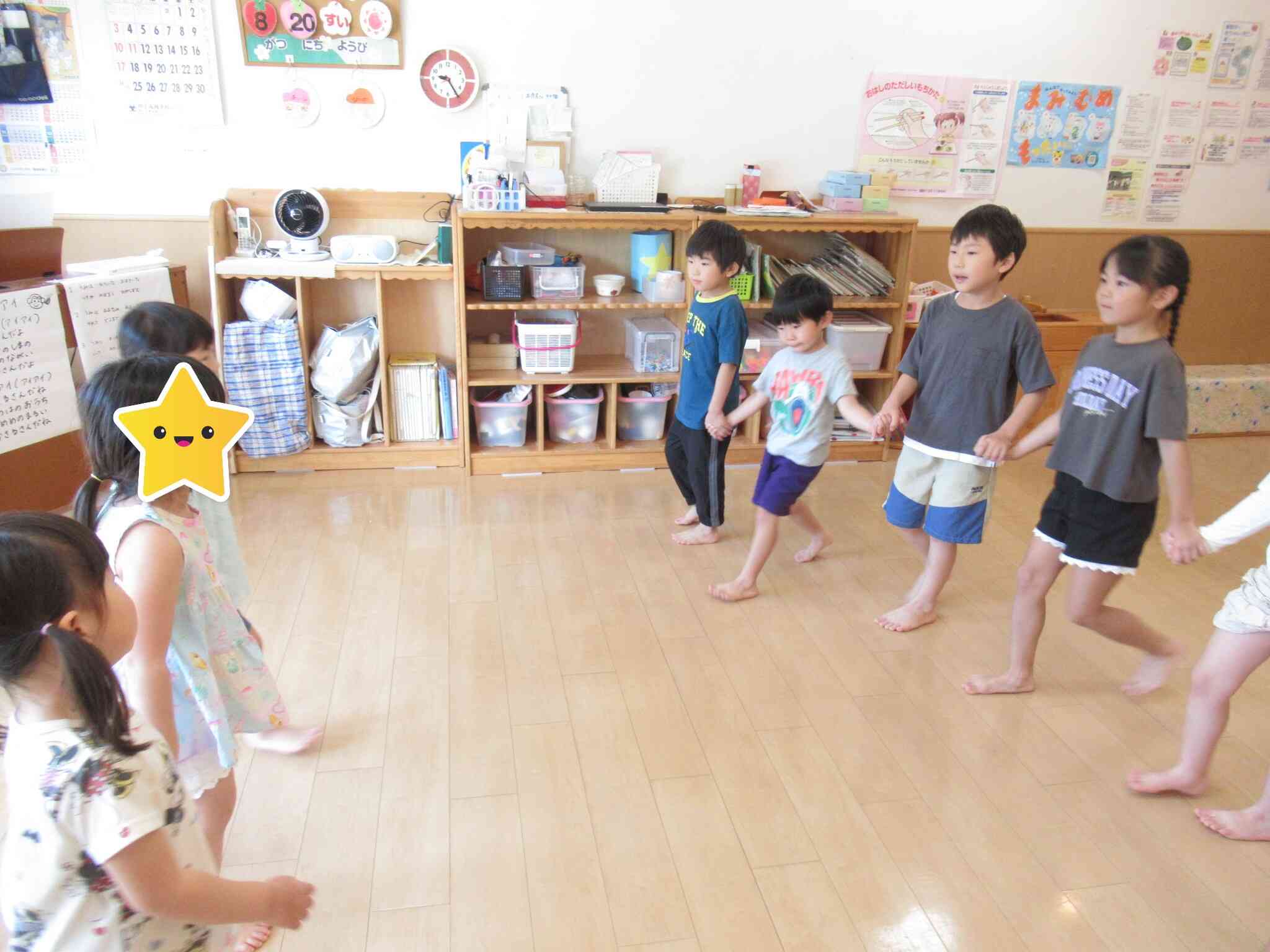 集団遊び・さくら組(３・４・５歳児)