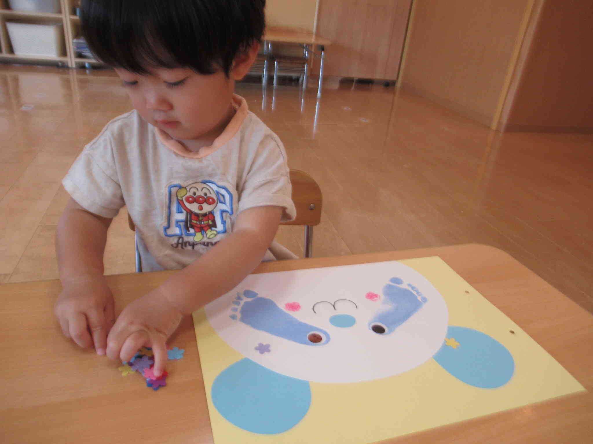 小さいパーツでも上手に取れるよ☆