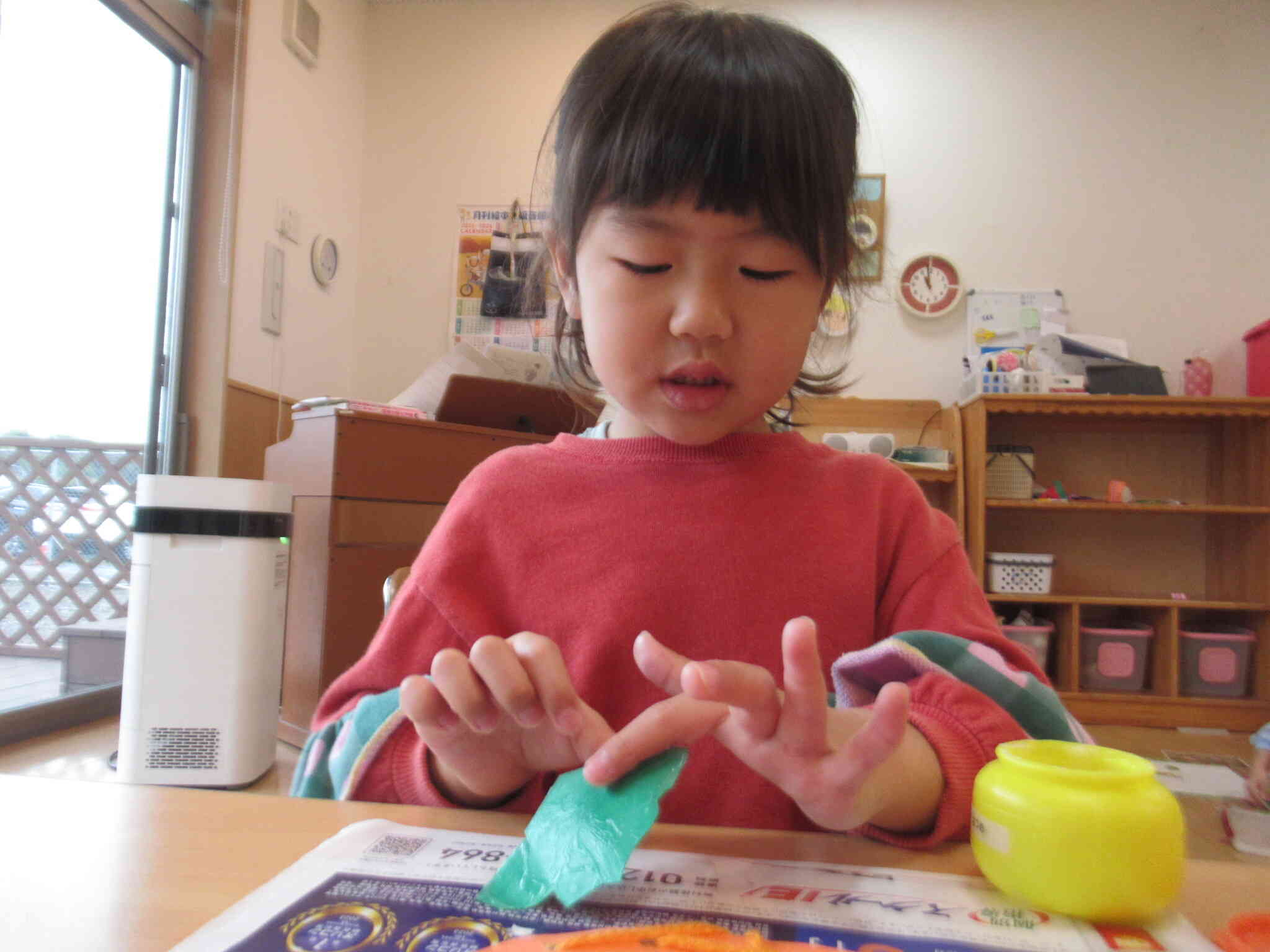 ヘタを貼ったら完成☆