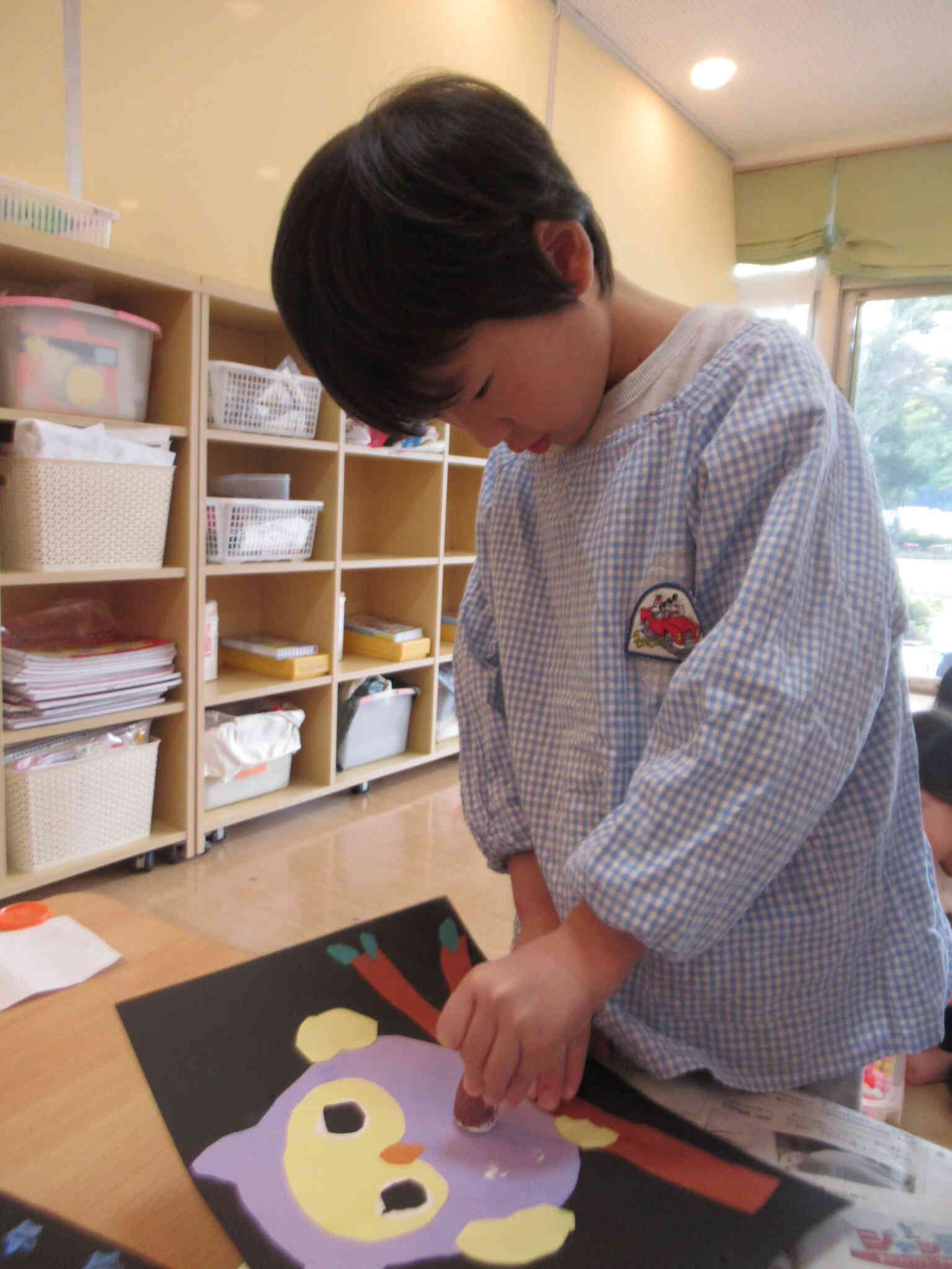 さつま芋が折れないように