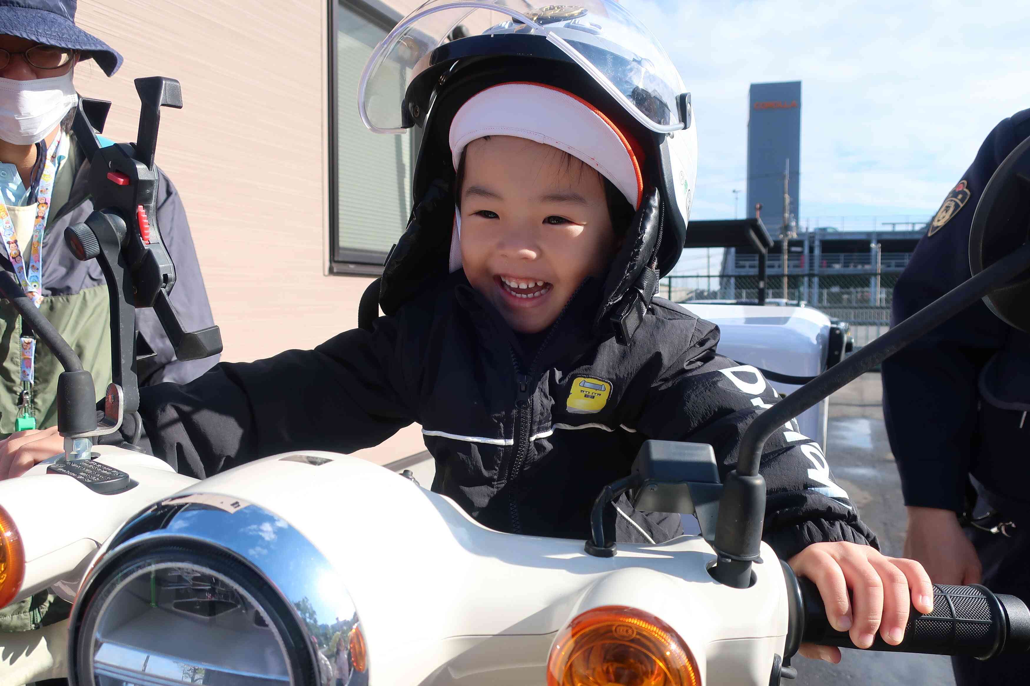 「わあ楽しい！」(３歳児)