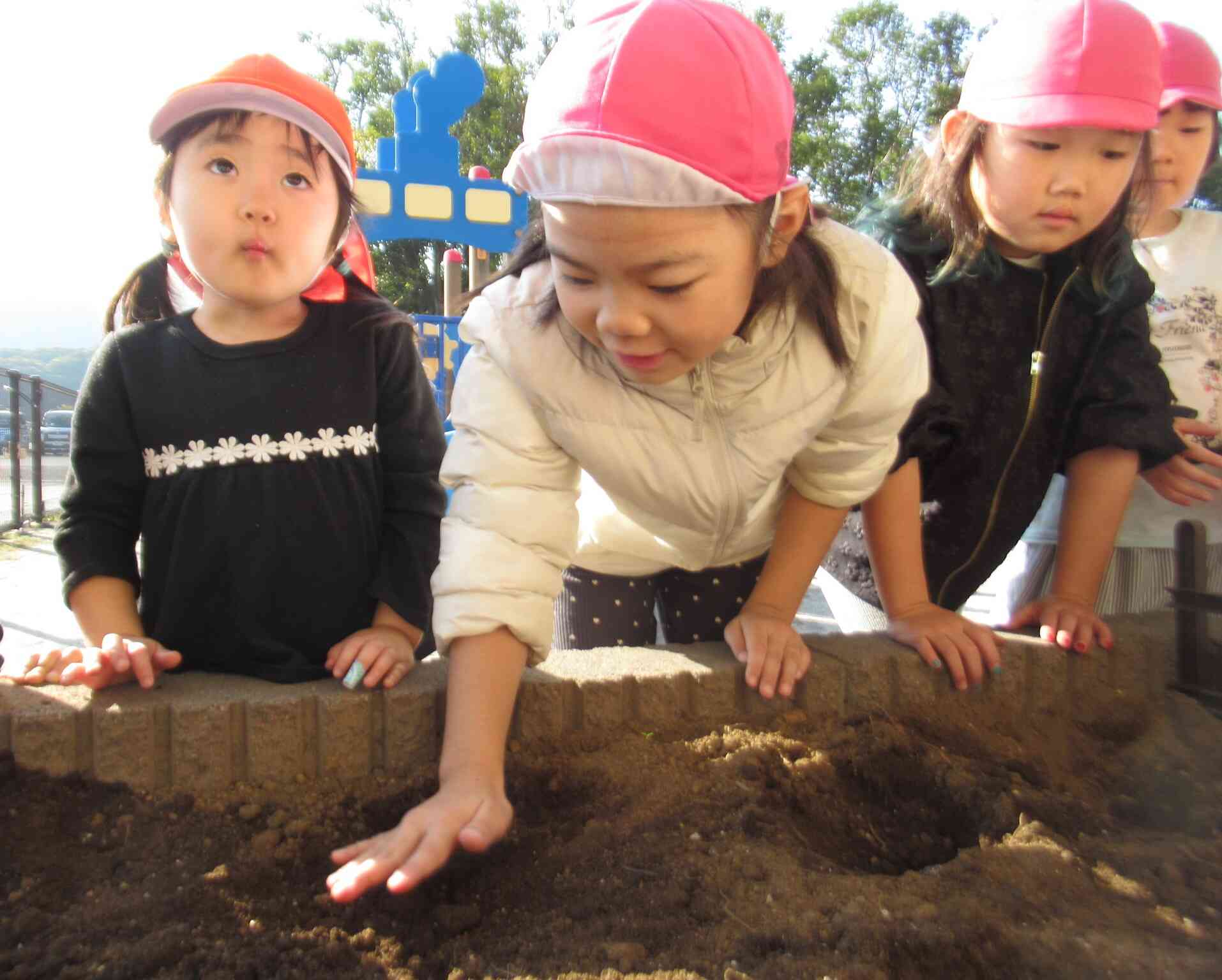 丁寧にそーっと、、、