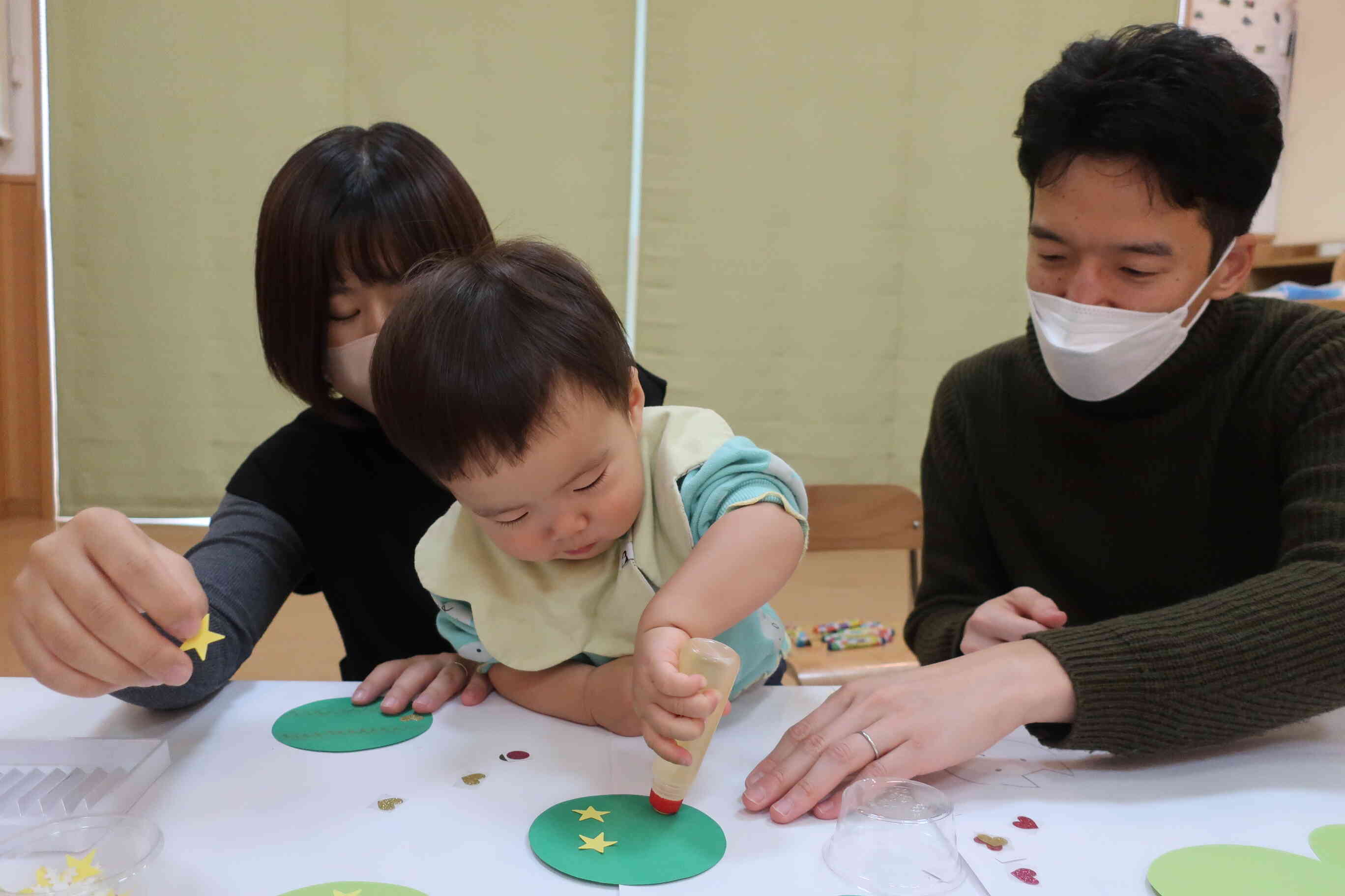 ノリを付けるぞー！