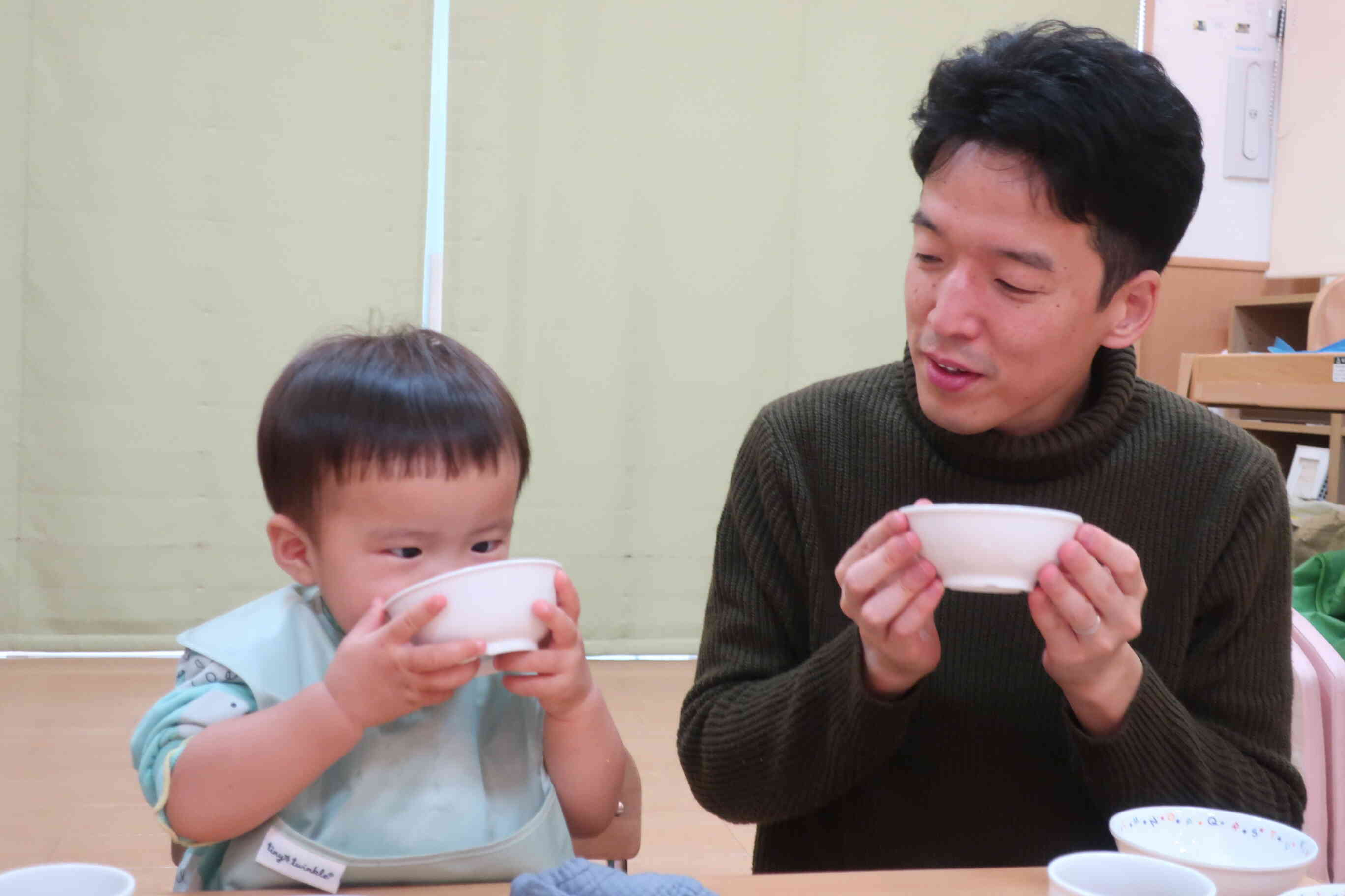 ゴクゴクおいしいね♪