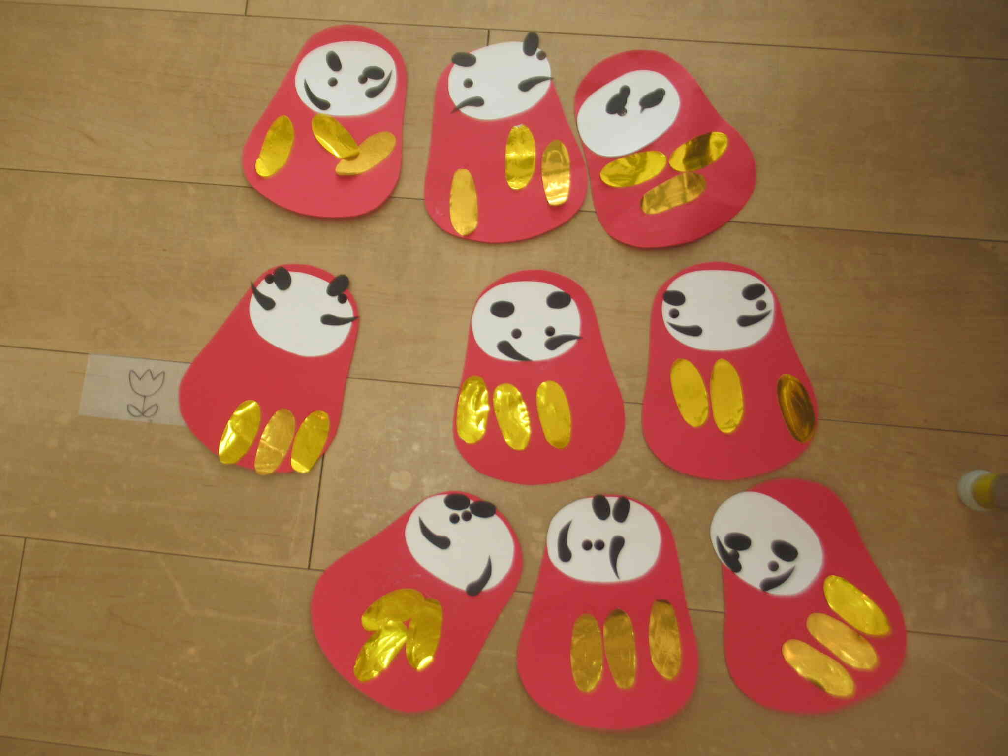 かわいいダルマたち★