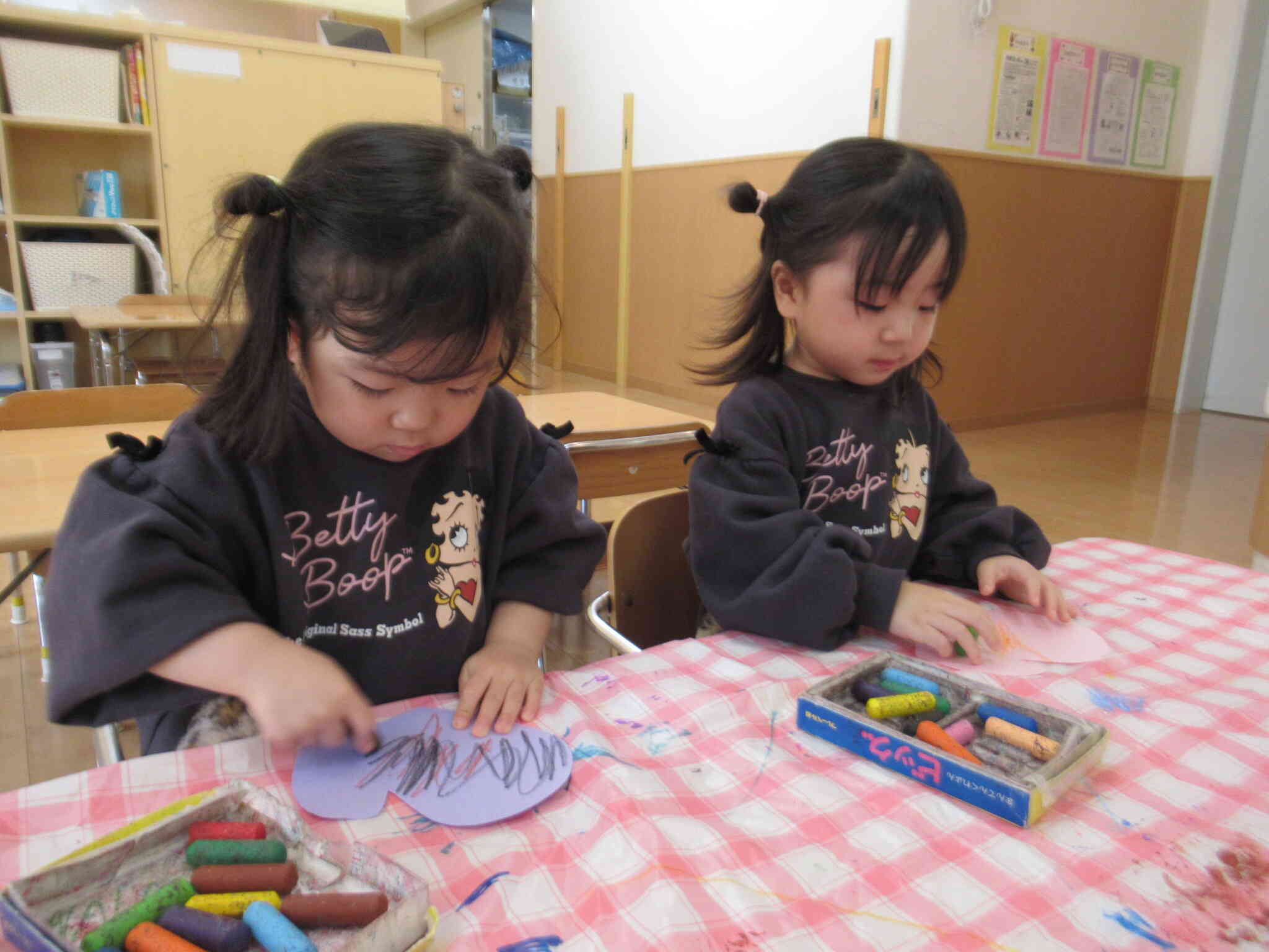 何を描こうかな～