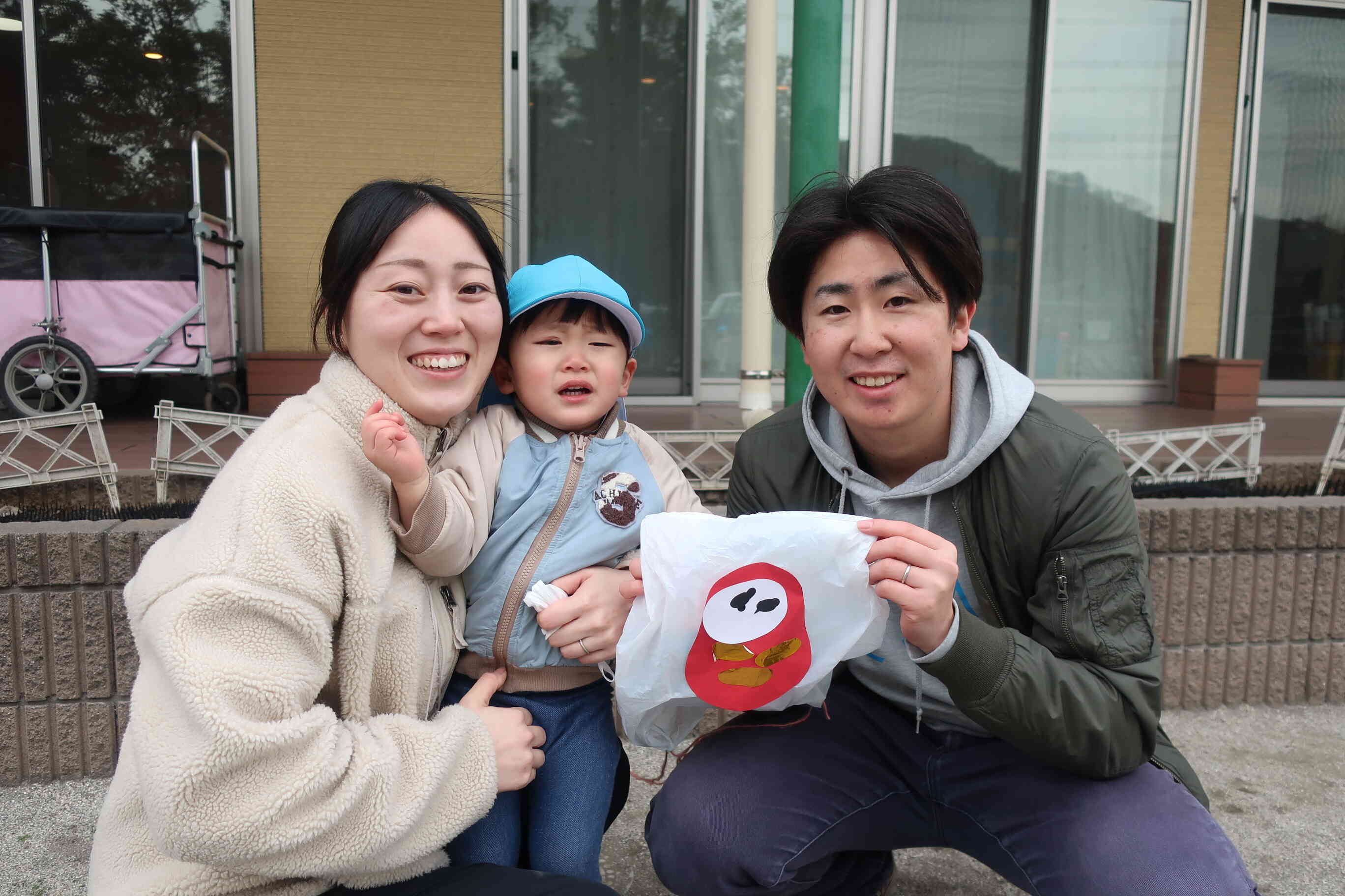 凧あげをするよ～