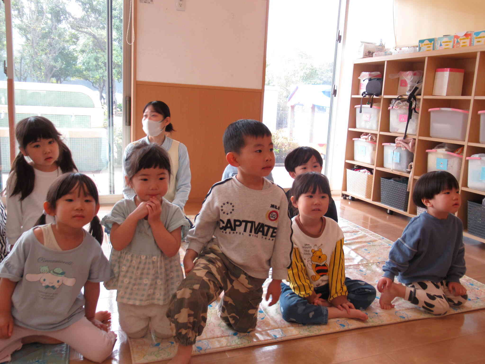 さくら組さん（3,4,5歳児クラス）