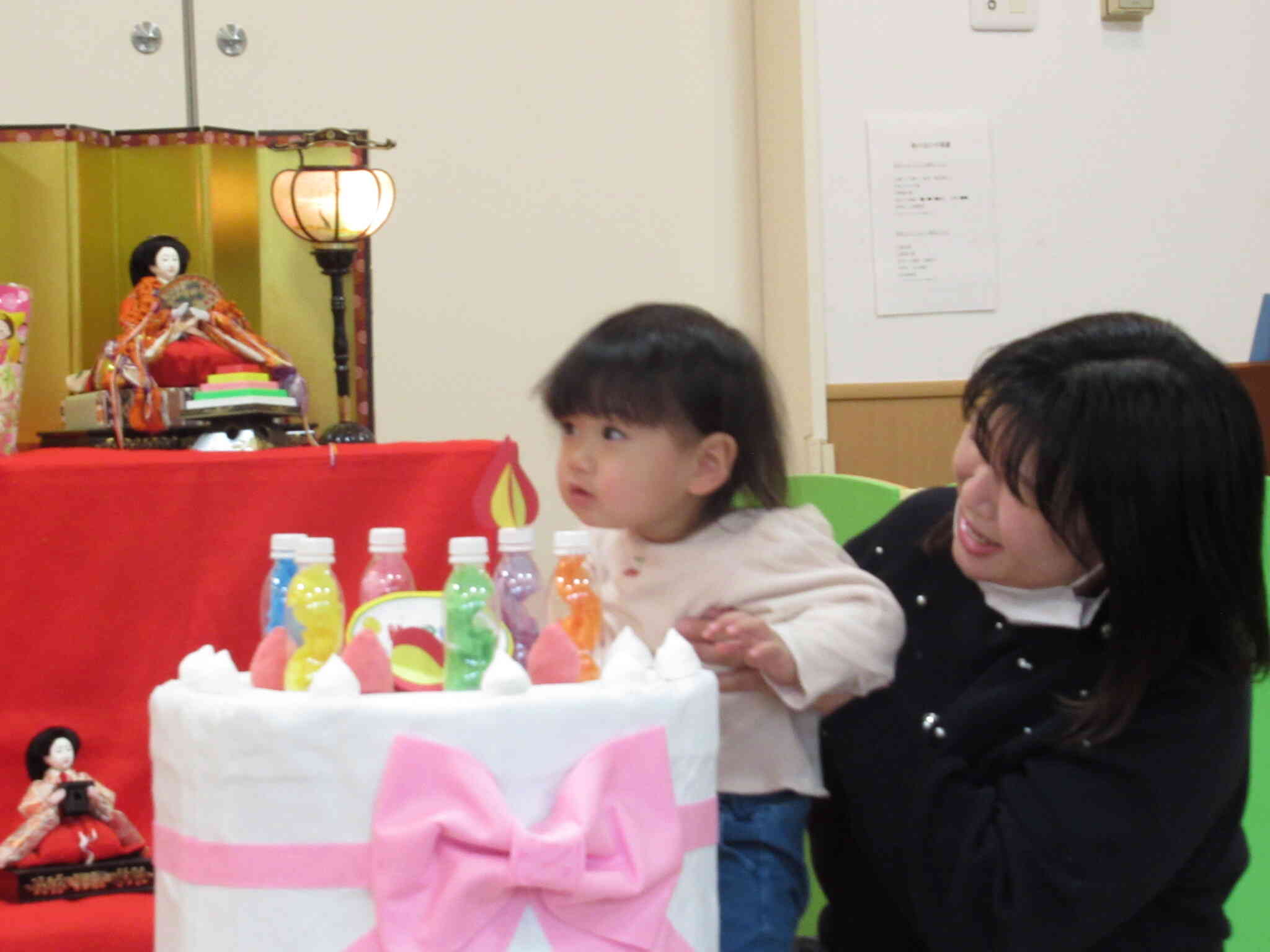 ろうそく消えるかな？