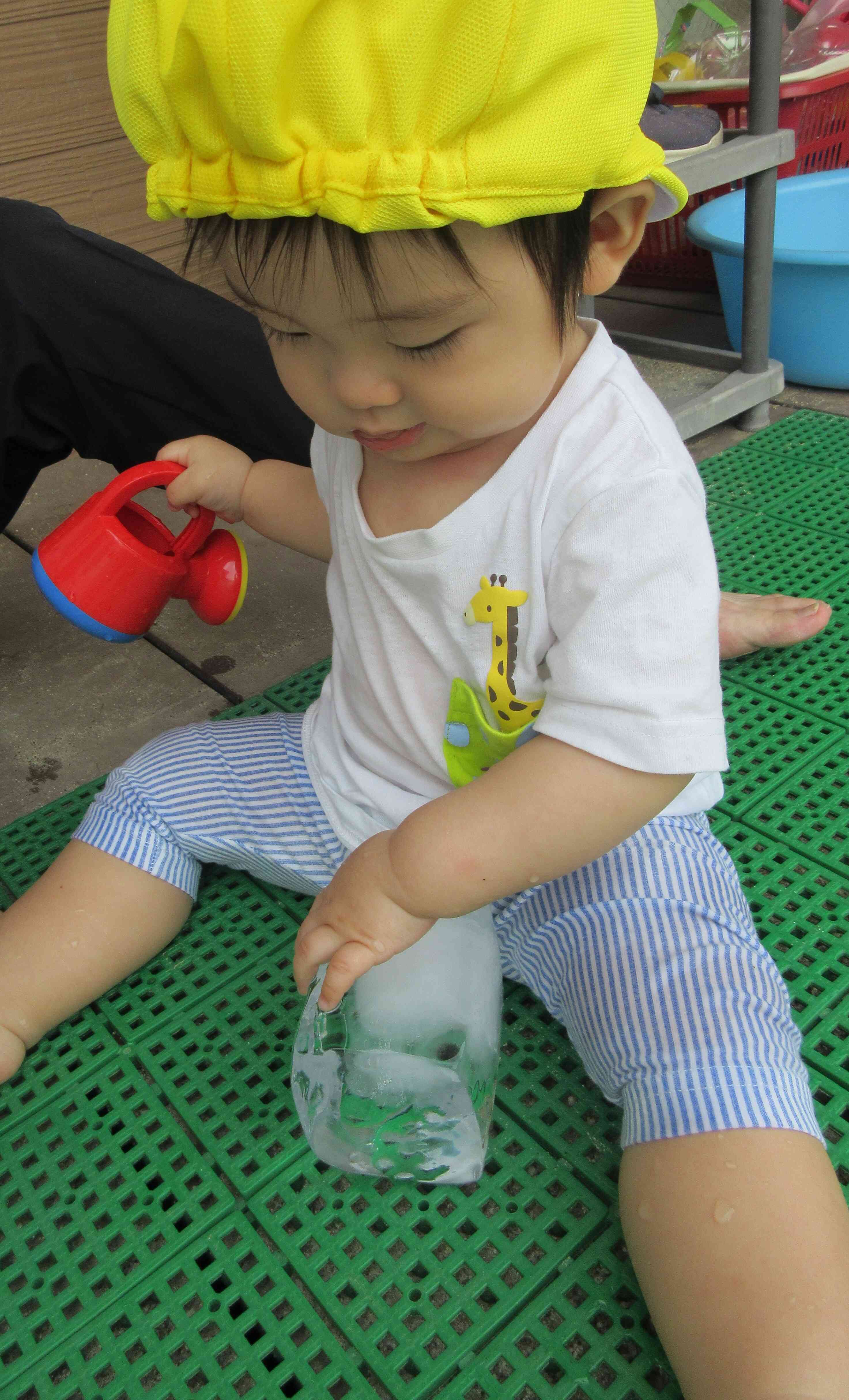 氷あそび