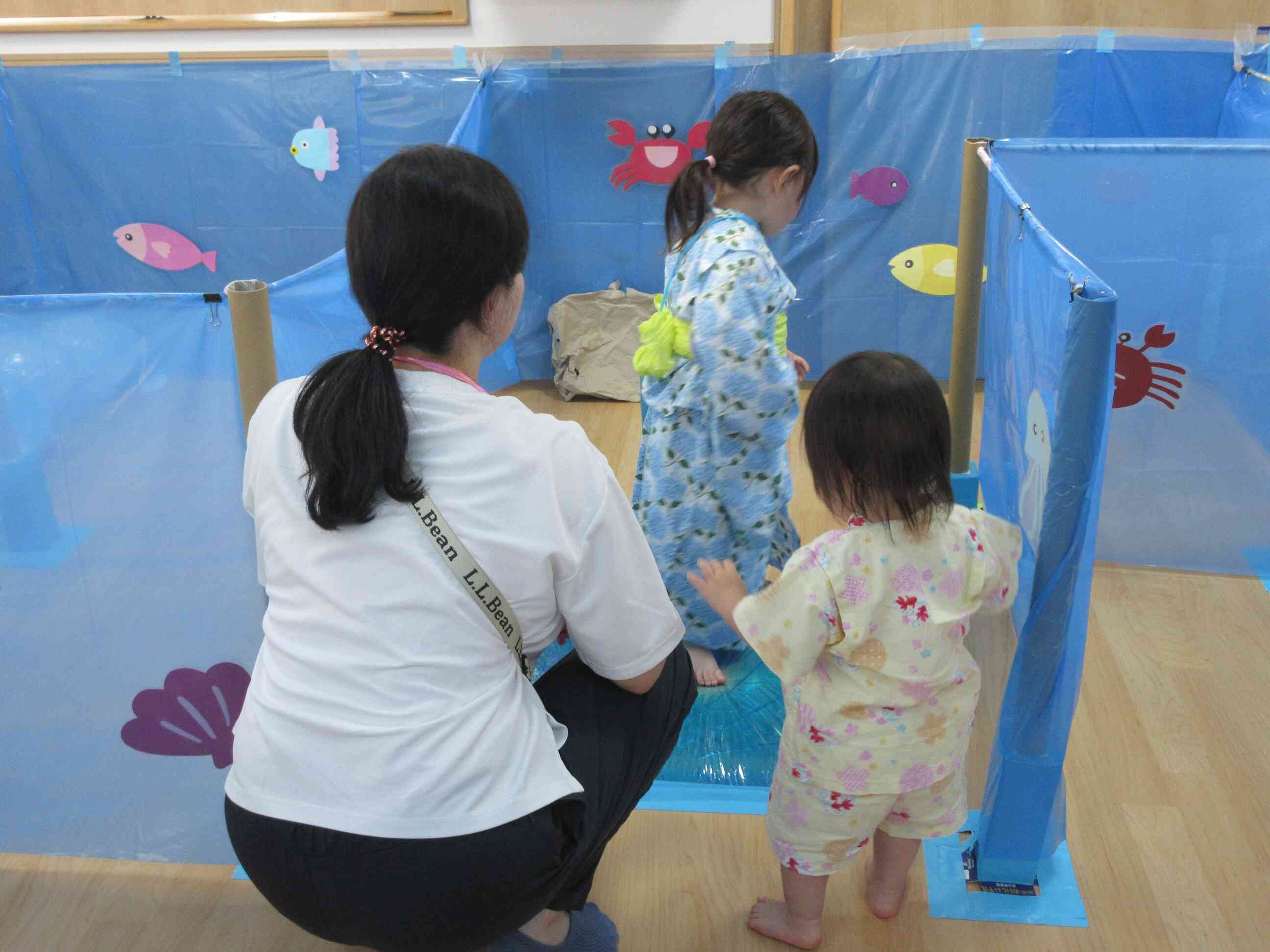 海のなかの迷路！