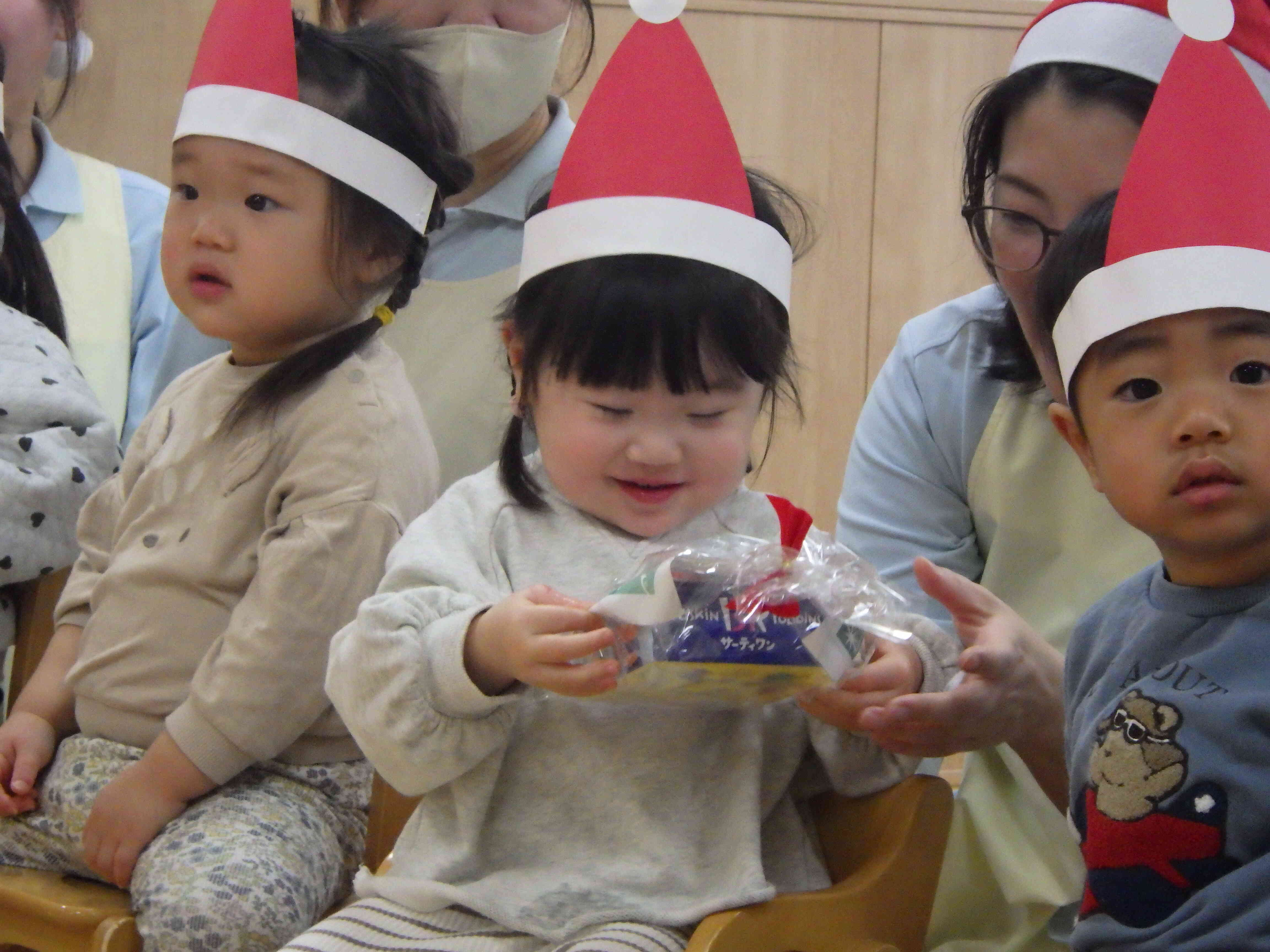 サンタさんからプレゼントをいただきました！