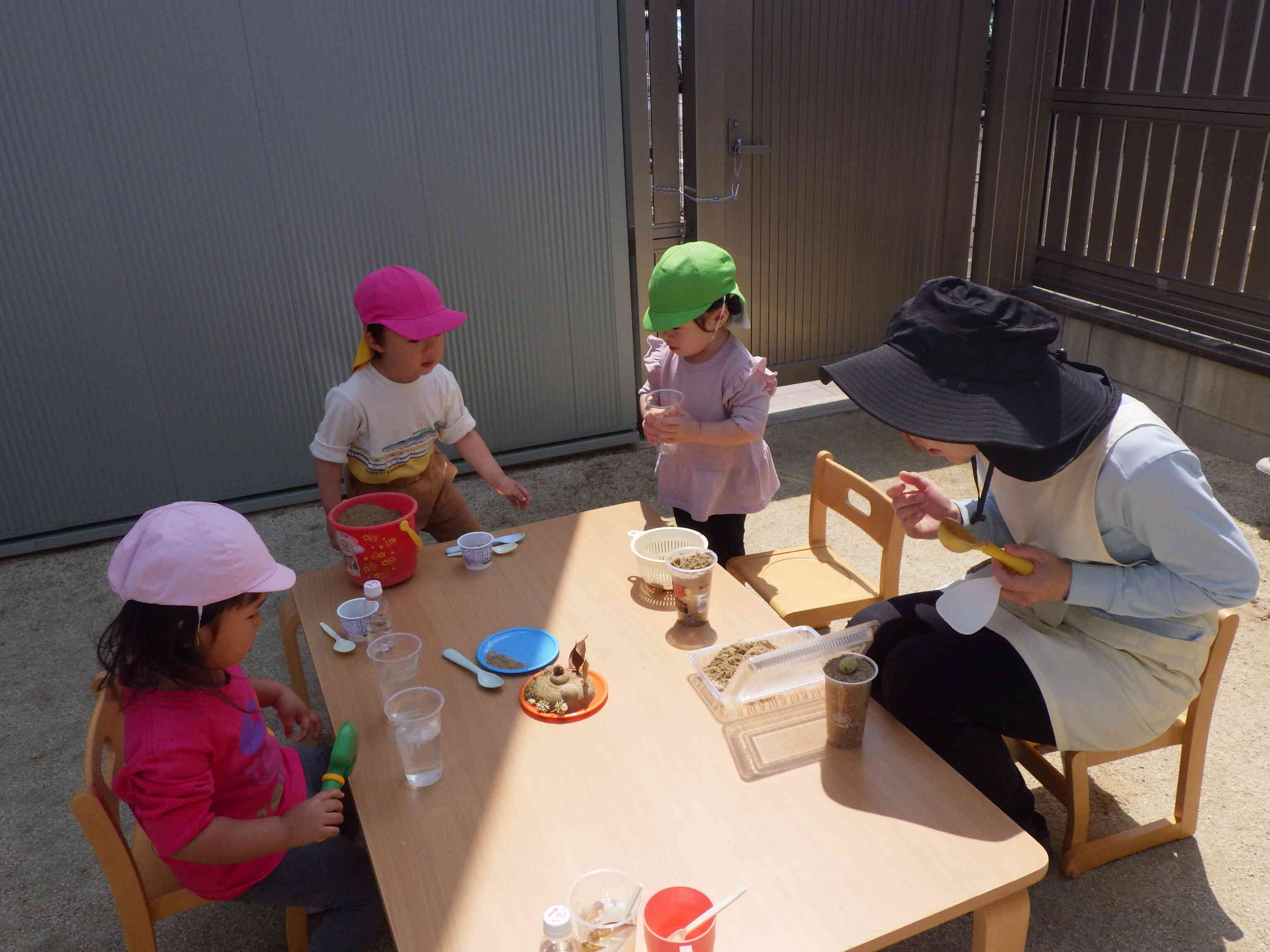 園庭レストラン