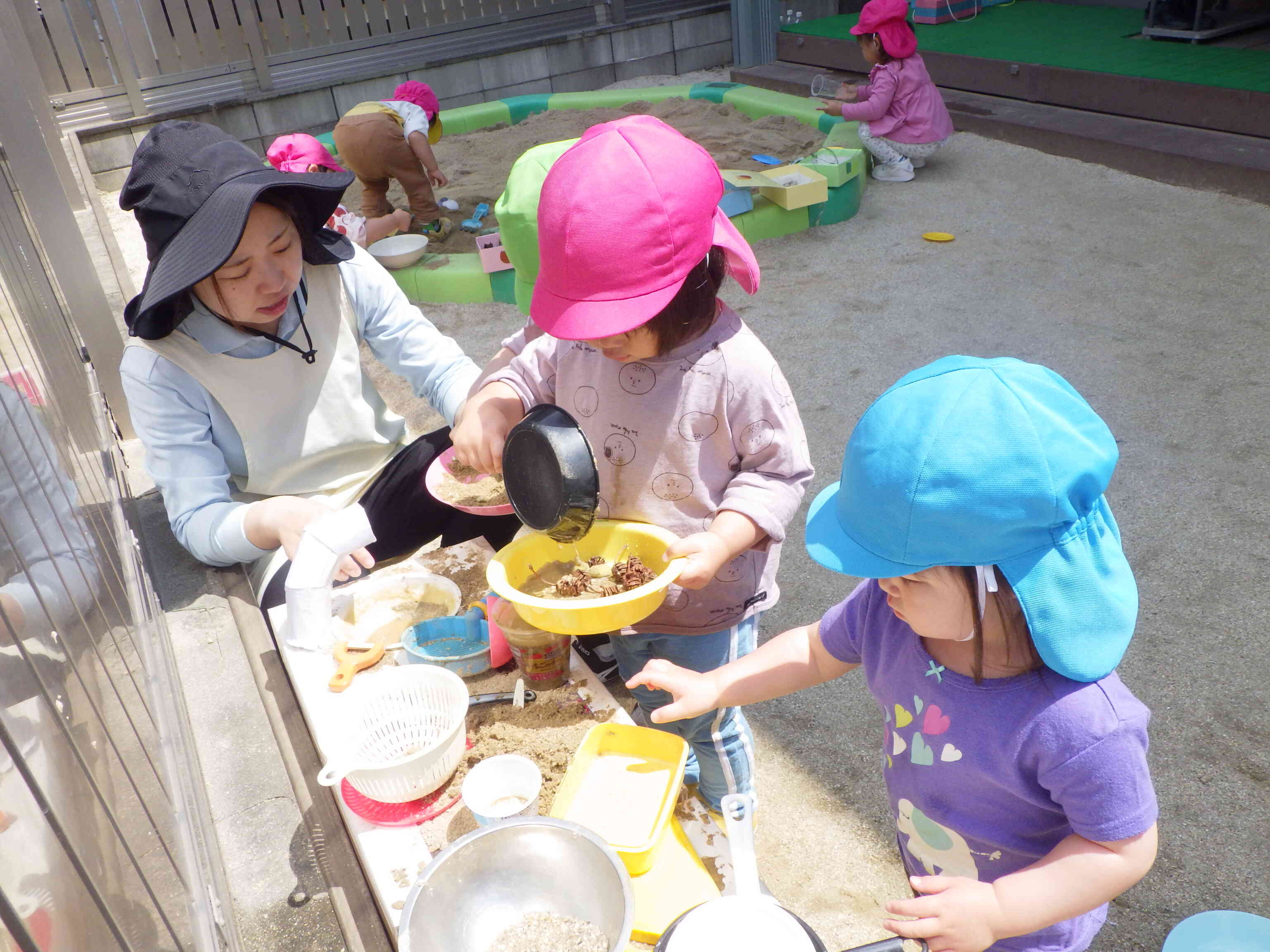 園庭レストラン