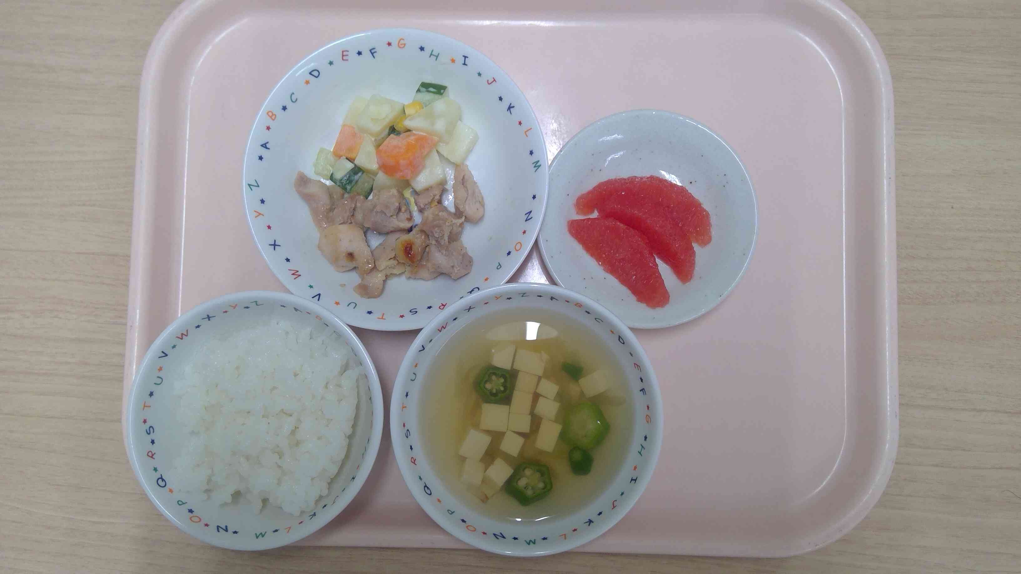 今日の給食は♪