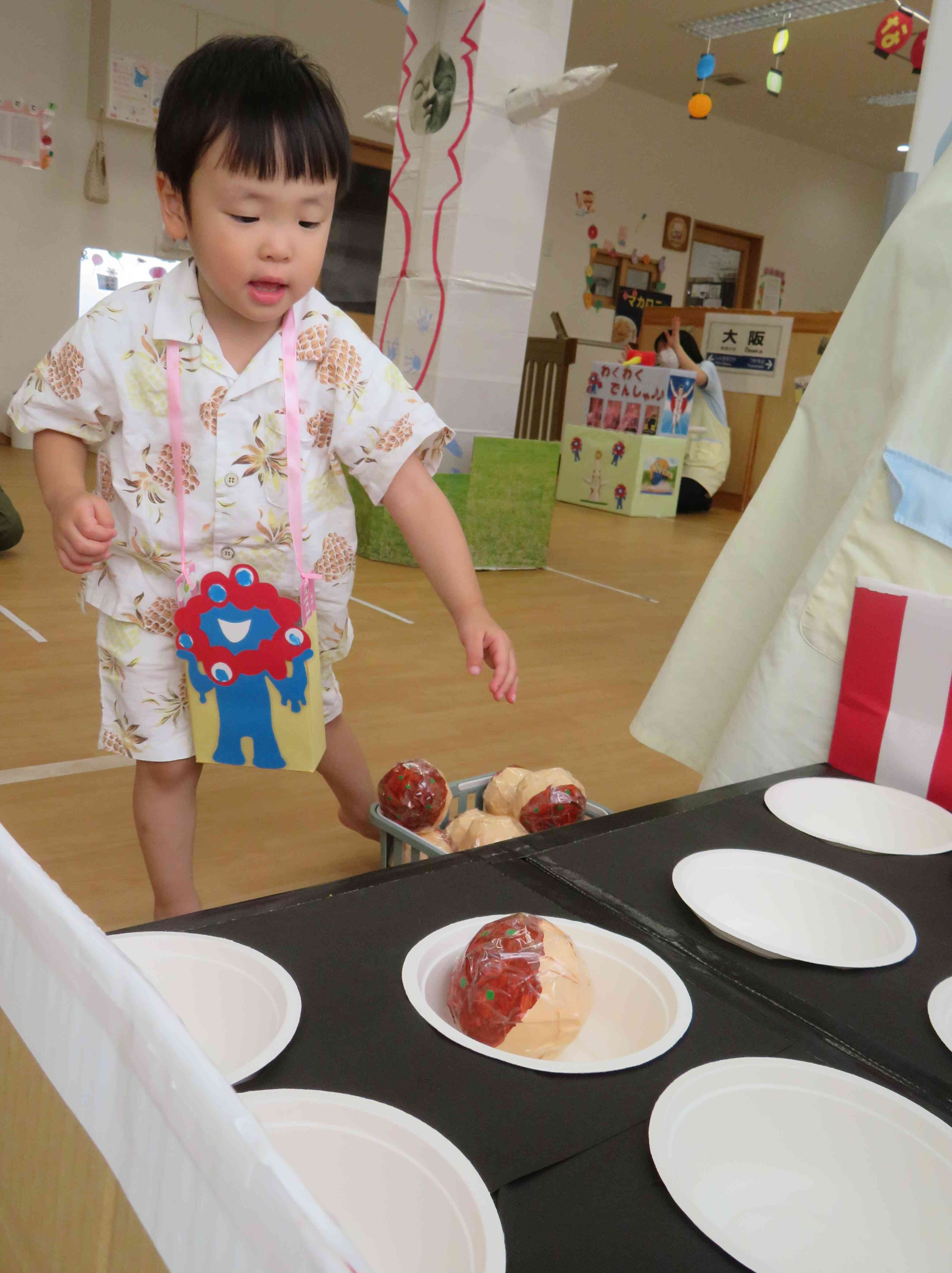 夏祭り♪(2歳児・うさぎぐみ)｜ニチイキッズ木川東保育園｜ニチイキッズ